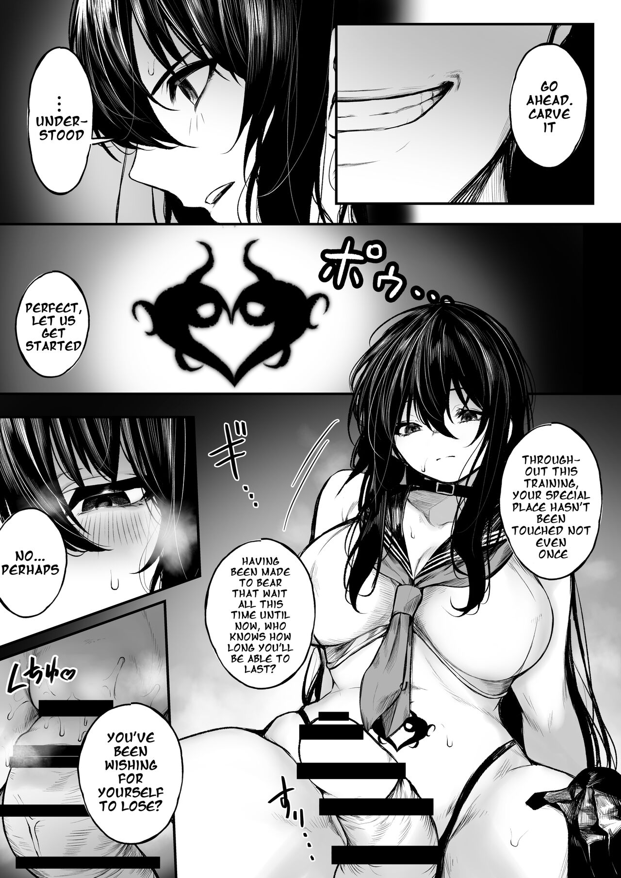Jikkuri Choukyou Sarechau Haraiya + Haiboku Route Ban | An Exorcist who is Meticulously Trained + Defeated Route | page 8 full
