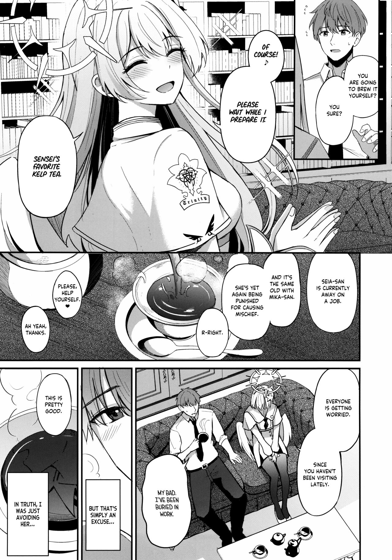 Konbucha wa Ikaga desu ka | Would you like some Kelp tea? page 6 full