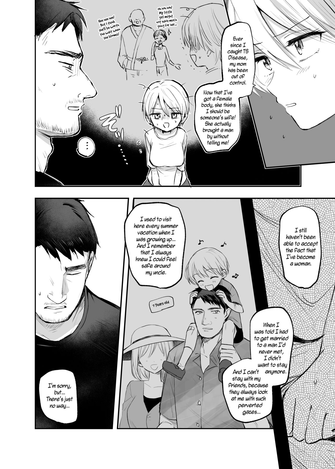 Nyotaika Shita Ore wa, Oji-san ni... | I Became a Woman, and my Uncle... page 6 full