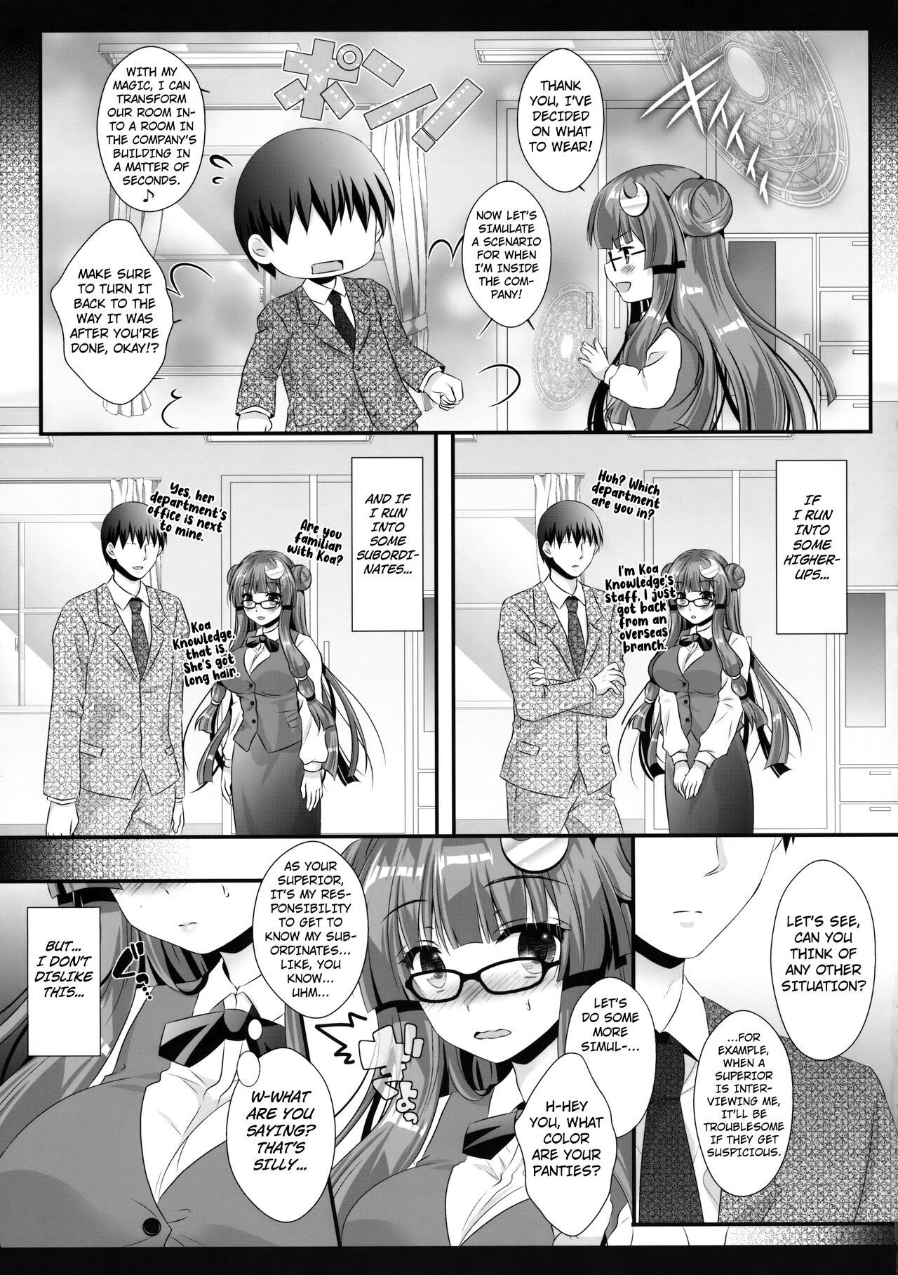 Hikikomori-kei Mahou Tsukai no Pakopako Dosukebe Satsuei Mendan page 8 full