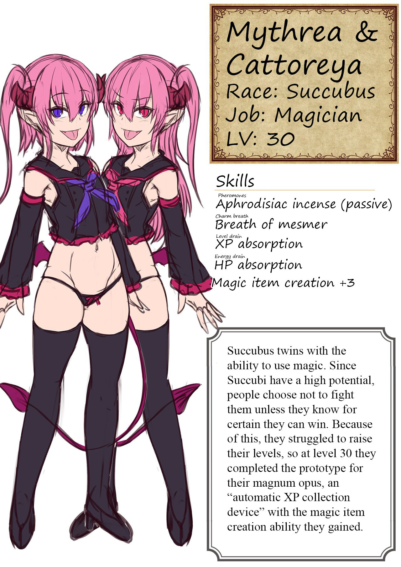 Futago Succubus to Mahou no Onaho | The Succubus Twins and the Magical Onahole page 3 full
