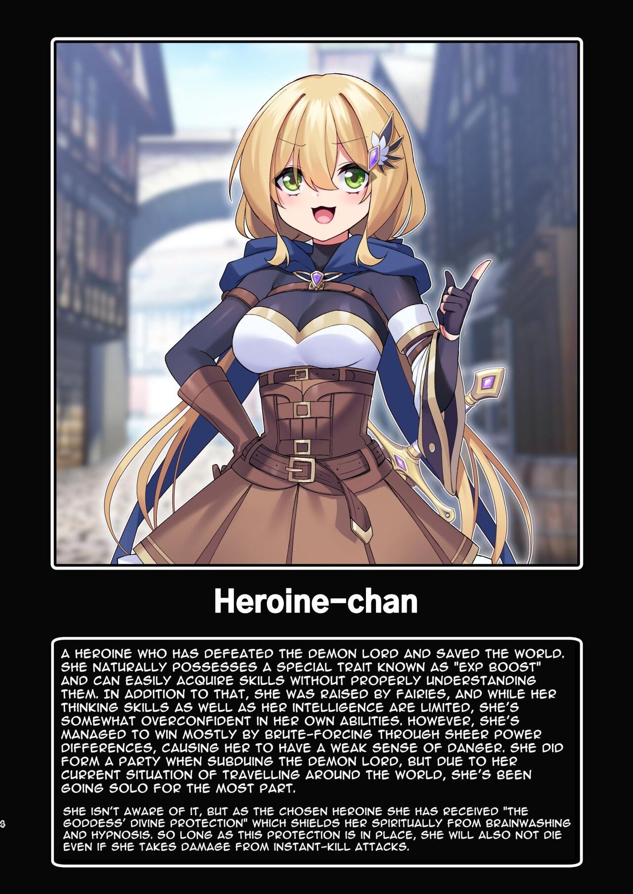 This Hero Girl's Adventure is OVER! page 4 full