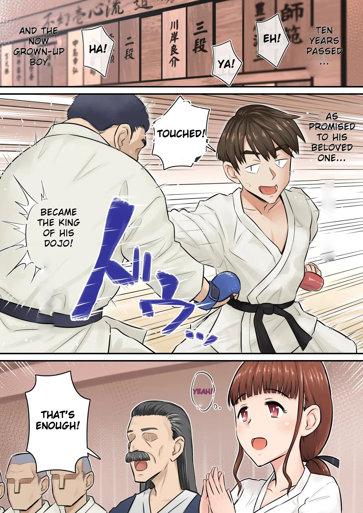 Osananajimi Kanojo ga Doujouyaburi ni Omochikaeri Sarete, Ikkagetsu-kan Gattsuri Tanetsuke Sareru Ohanashi. page 3 full