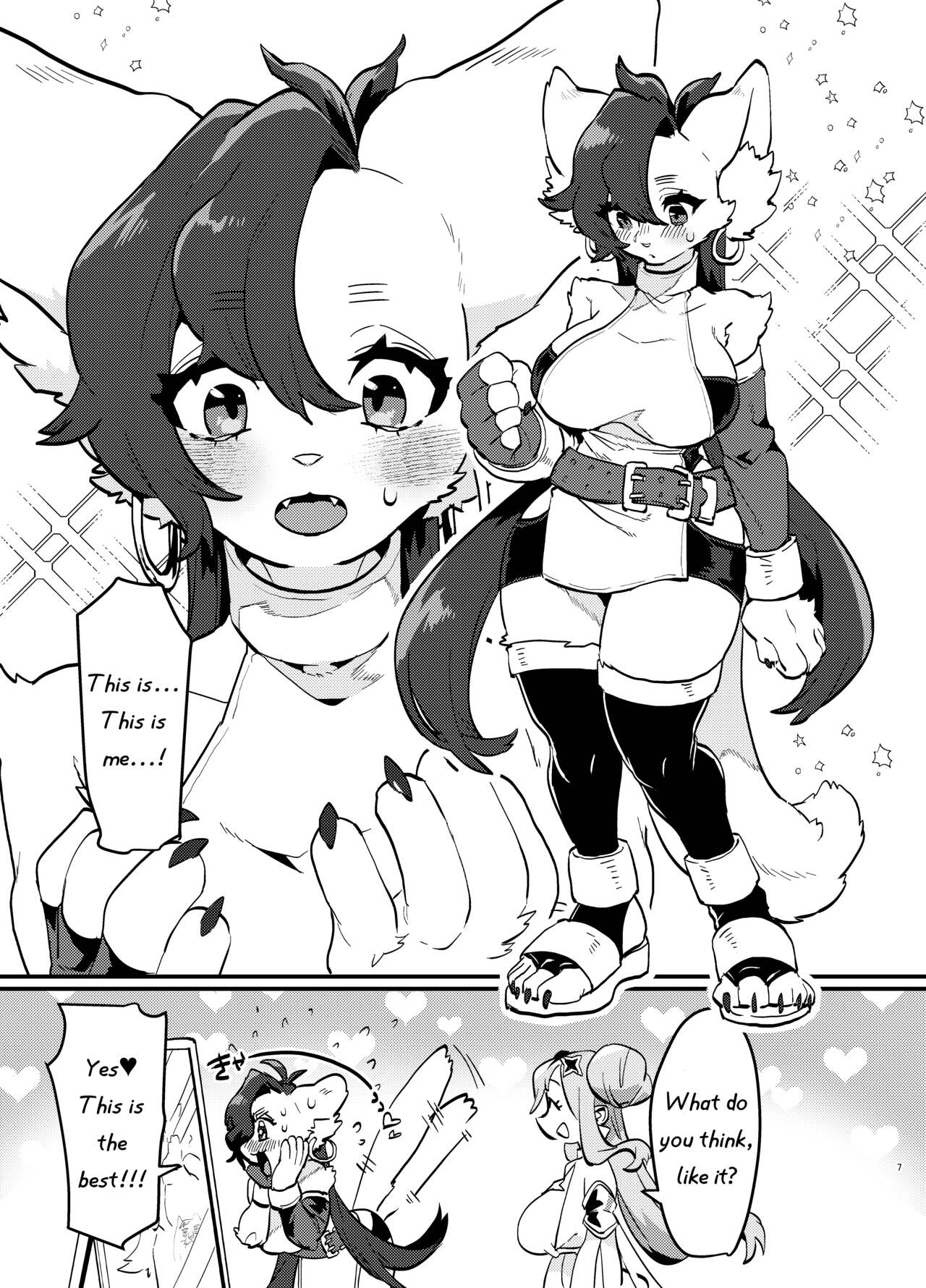 Oshikatsu Shachiku ga Isekai Tensho TF shitara Mesukemo datta Ken | Tired Office Worker is Reincarnated In Another World TF and then Became A Female Kemono page 8 full
