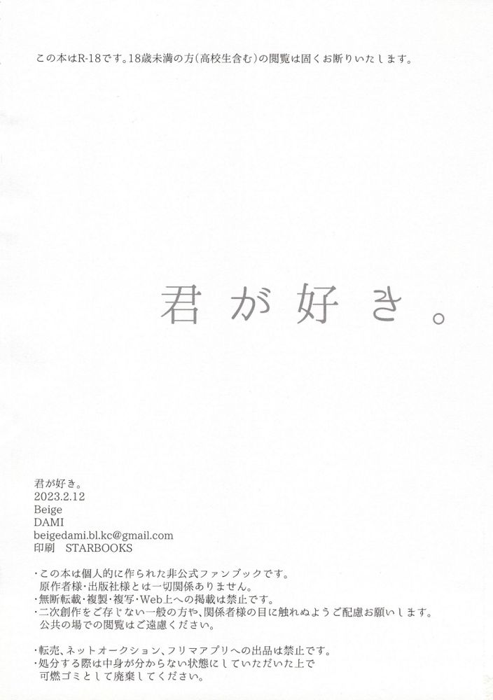 Kimi ga Suki. page 2 full