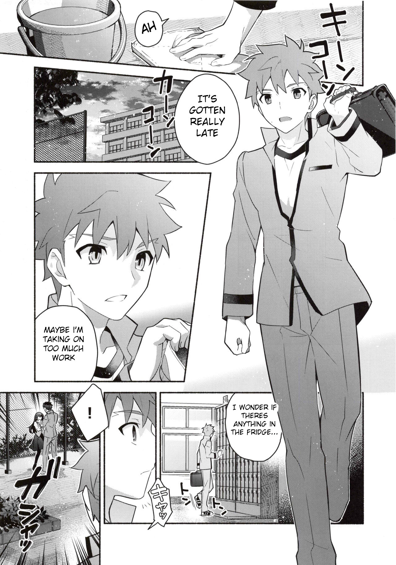 Homurabara no Brownie Emiya Shirou Soku Hame Hon page 5 full