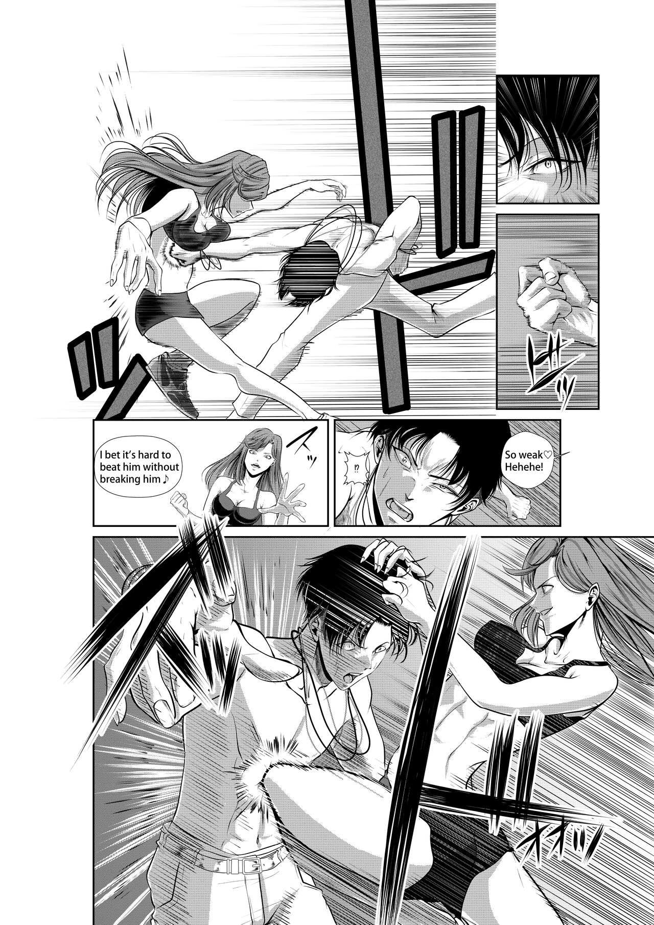 Battle Queendom -Smelly Socks- page 5 full