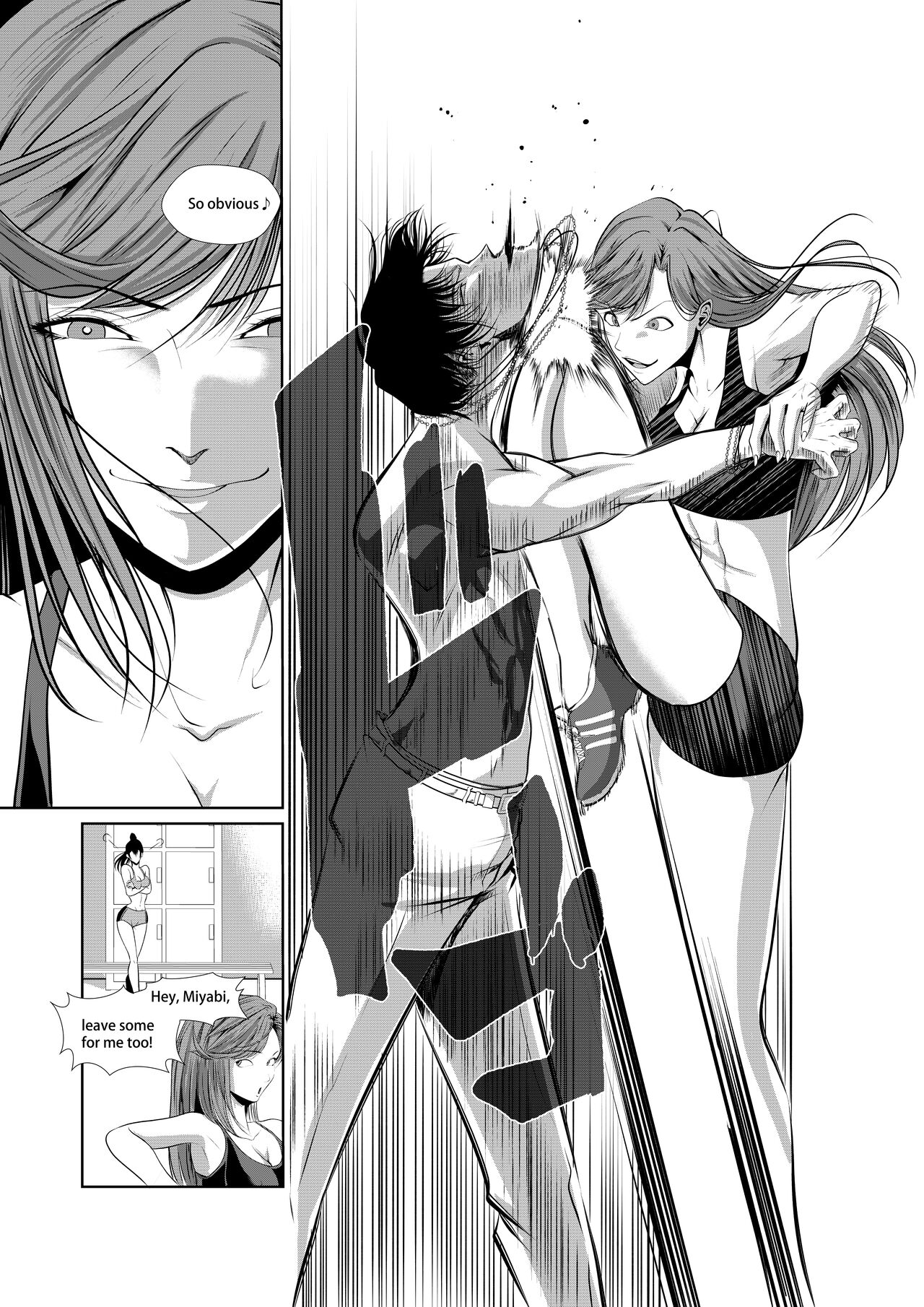 Battle Queendom -Smelly Socks- page 8 full