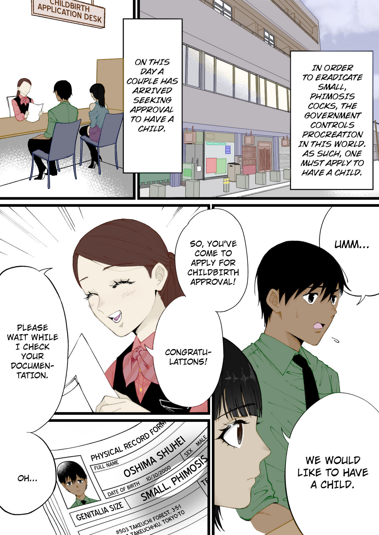 A World Where Small, Phimosis Cocks Are Hated page 3 full