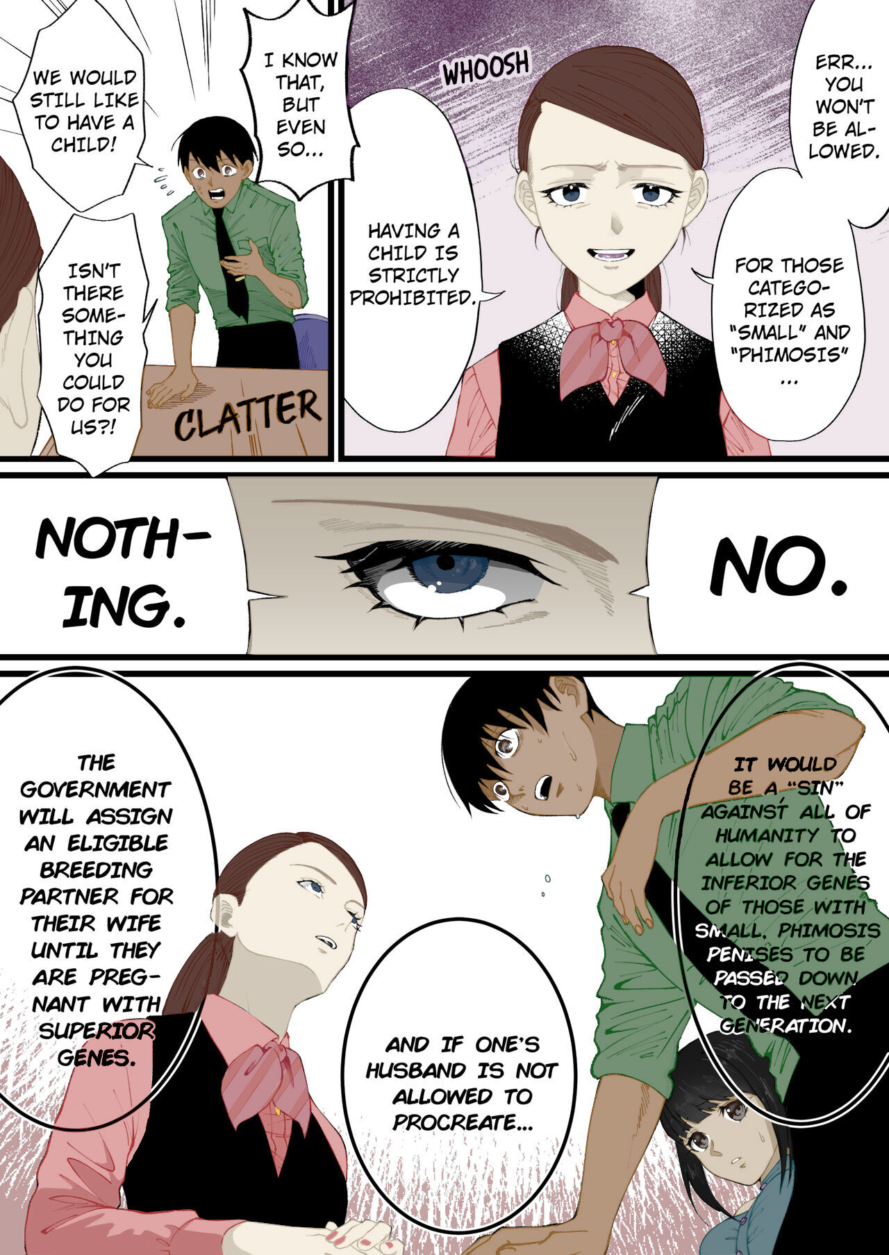 A World Where Small, Phimosis Cocks Are Hated page 4 full