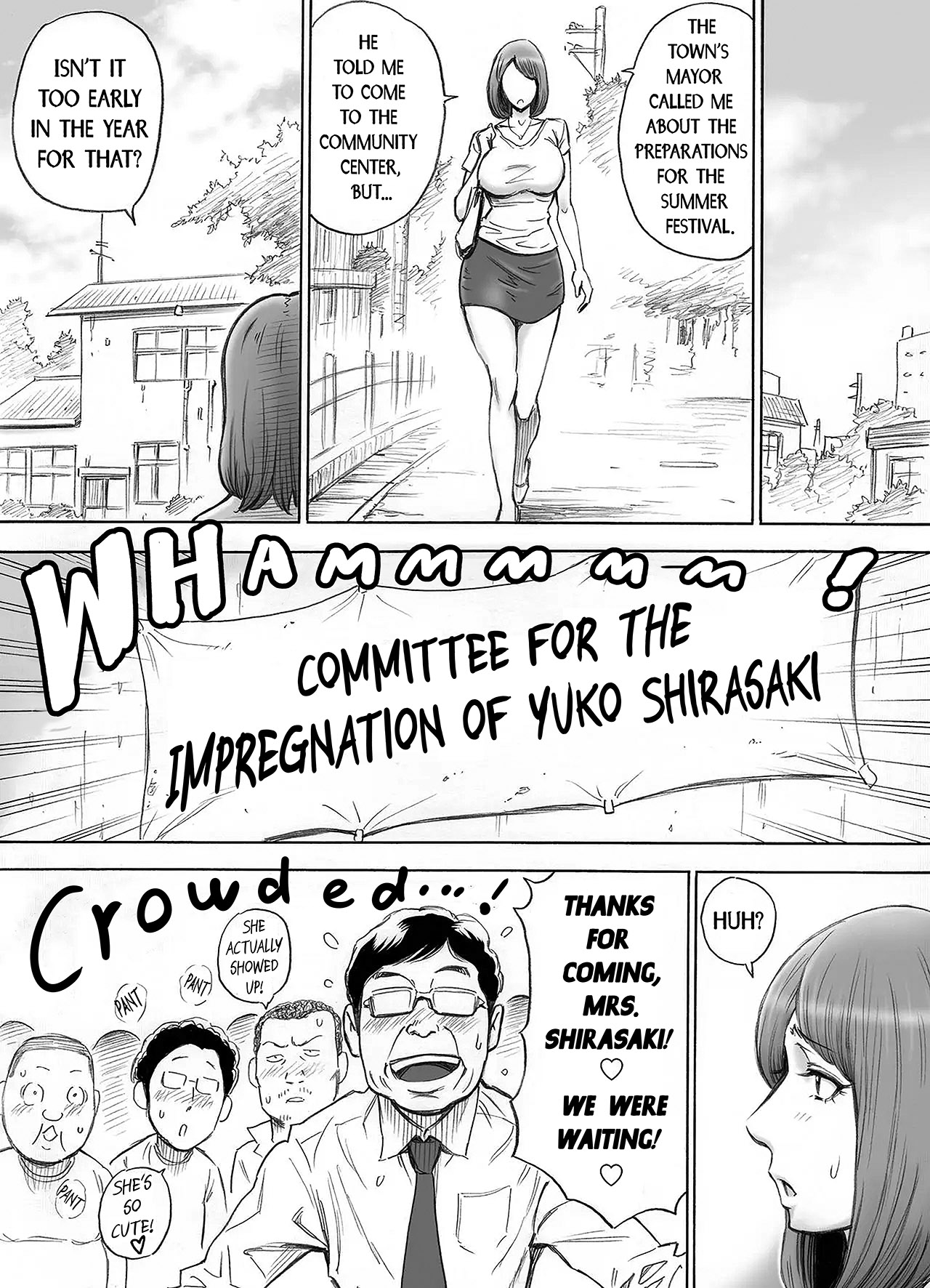 Aka-chan ga Hoshii Hitozuma o Chounai Minna de Haramaseyou | Let The Whole Town Impregnate A Wife Who Wants A Child page 5 full