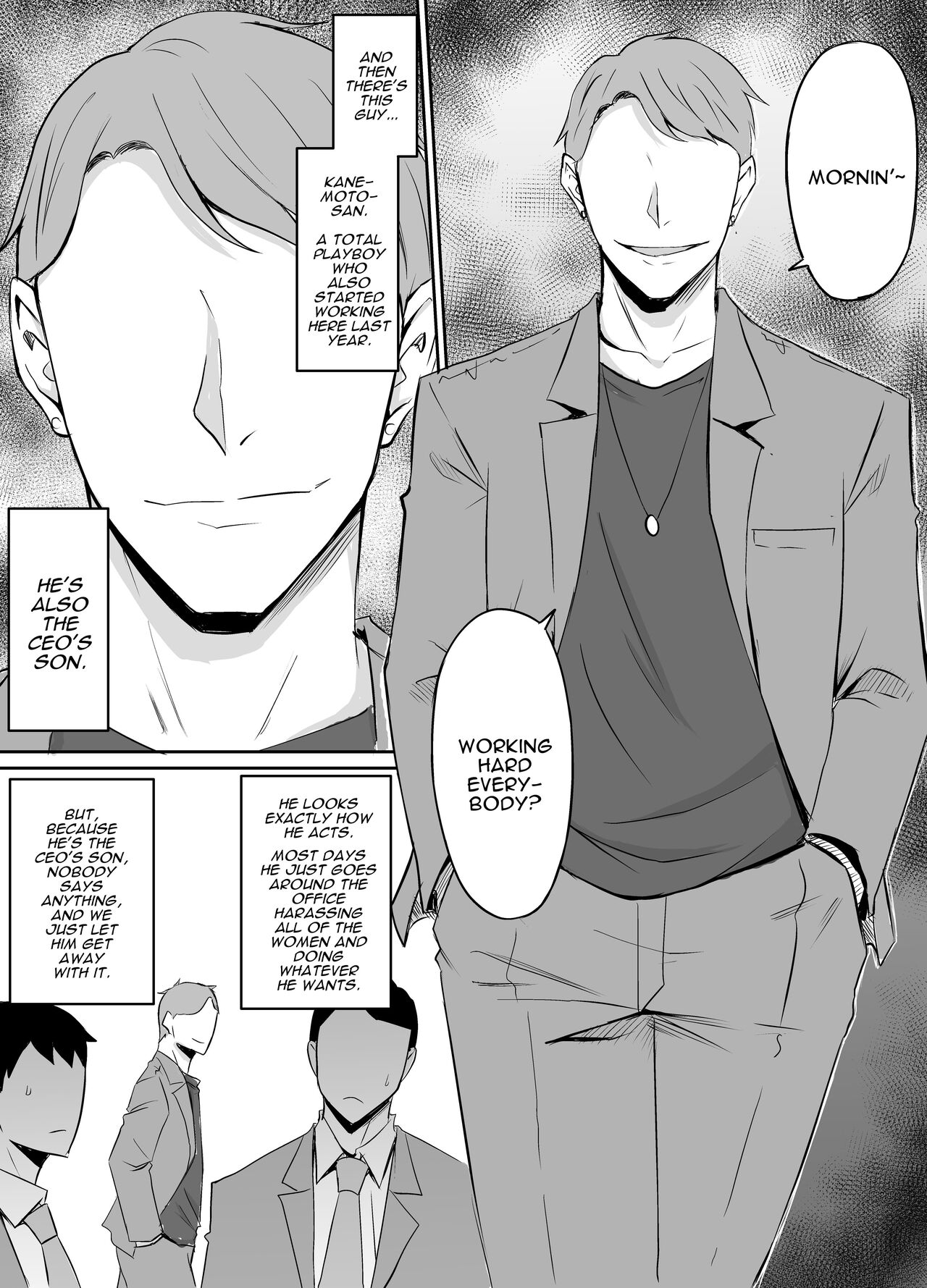 Akogare no Onna Joushi ga Douryou no Charao ni Otosareru Hanashi | The Boss I Have a Crush on was Corrupted by a Playboy page 4 full