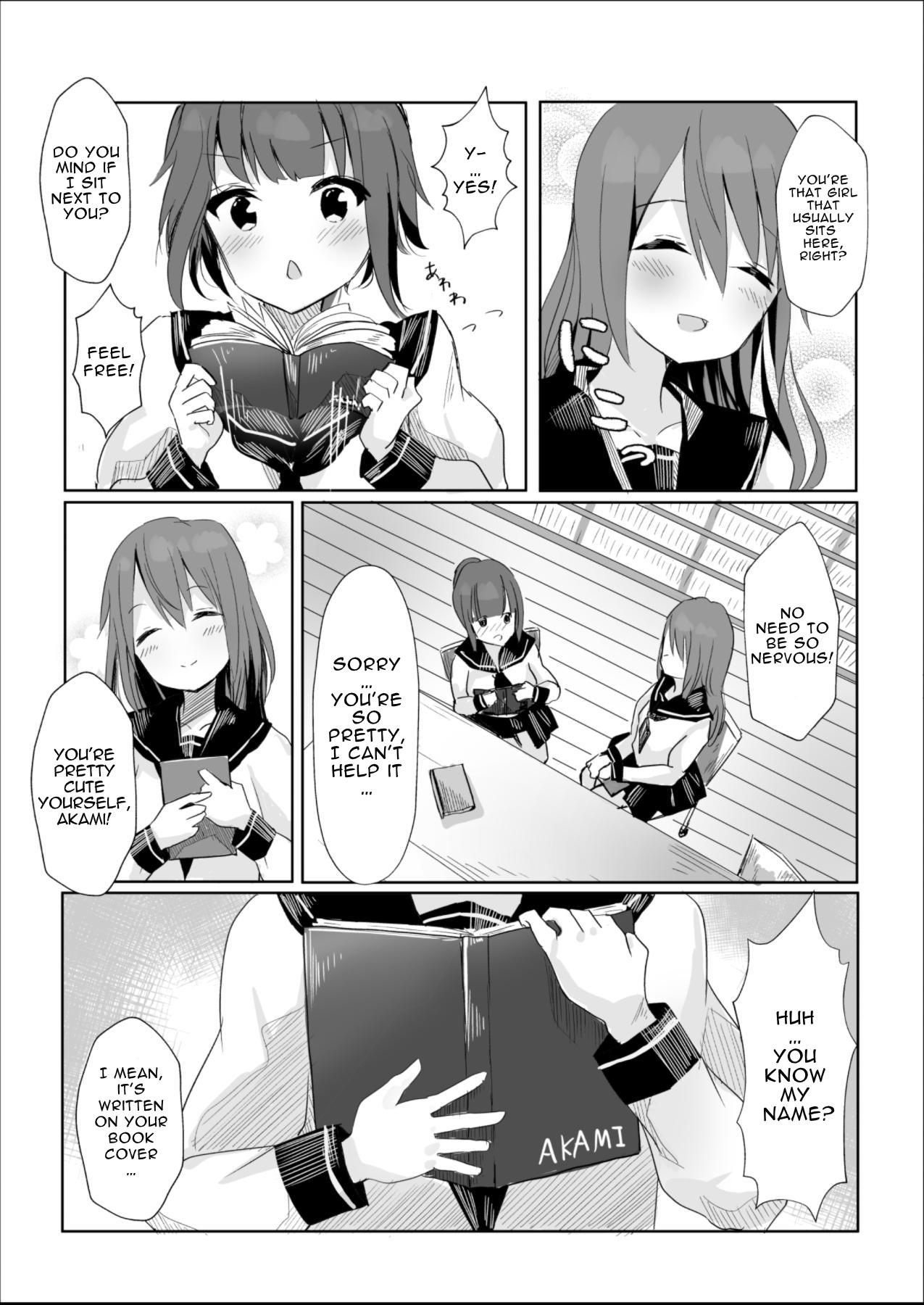 Senpai ni Yuri Ecchi Oshie Komare mashita... | Lesbian Sex Ed From My Senpai... page 6 full
