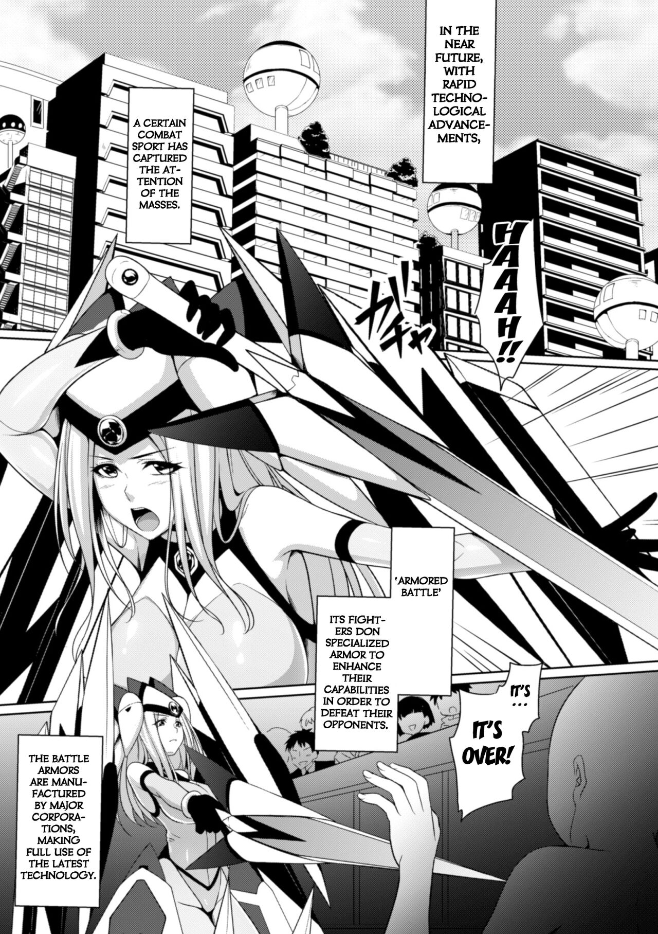 Shokusou no Joou | The Tentacle Armor Queen page 1 full
