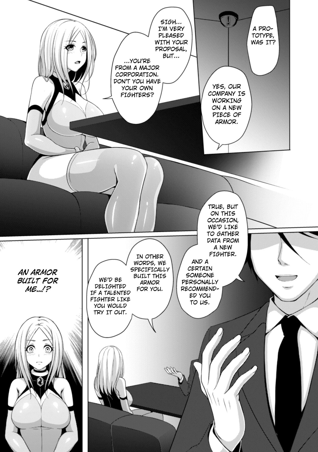 Shokusou no Joou | The Tentacle Armor Queen page 3 full