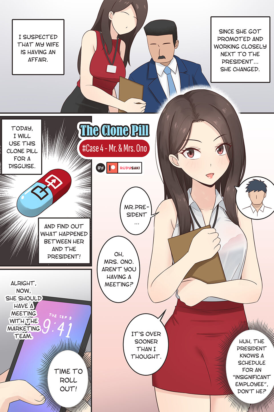 The Clone Pill Case.4 - Mr.&Mrs.Ono page 1 full