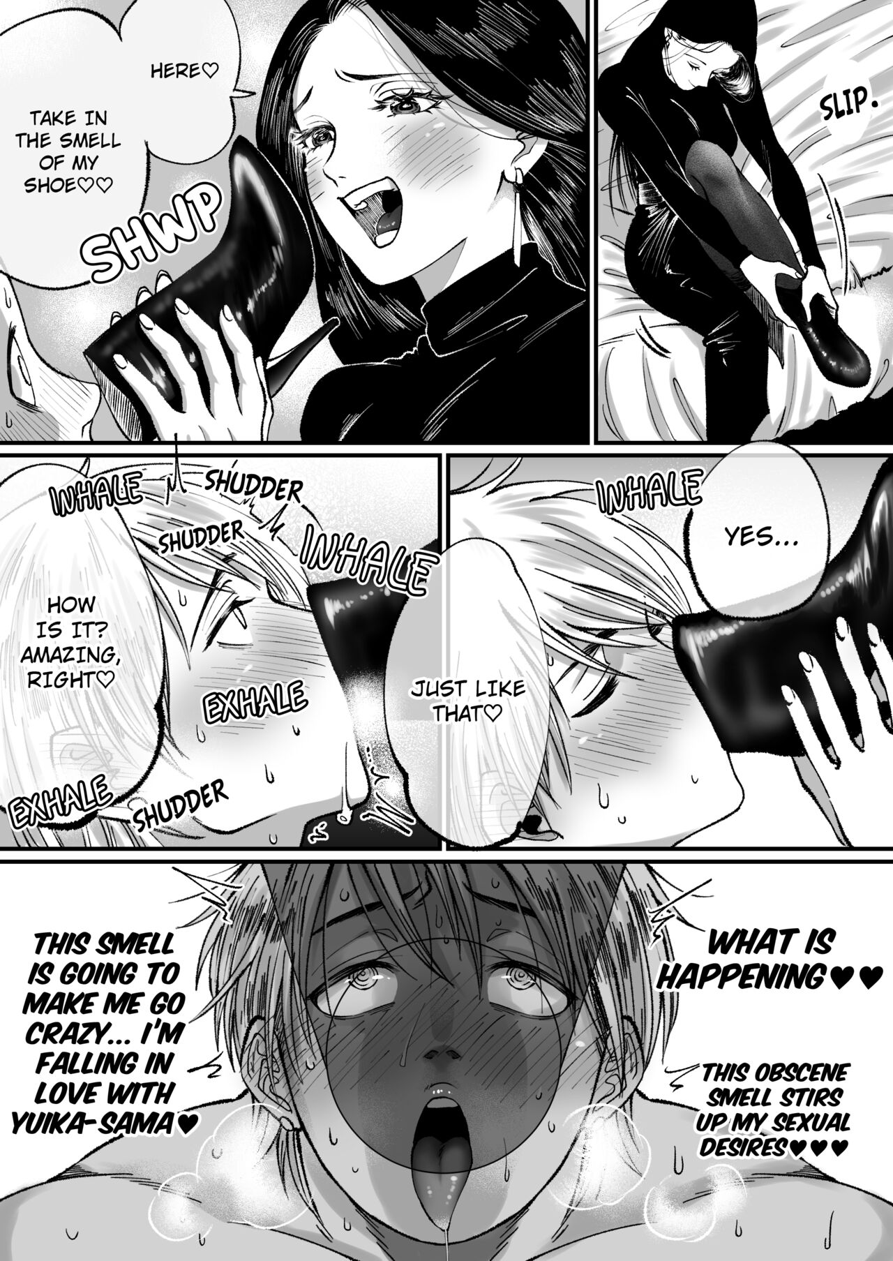 I'm a handsome macho man, but because of my small penis I was turned into a masochist with a shoe fetish page 10 full