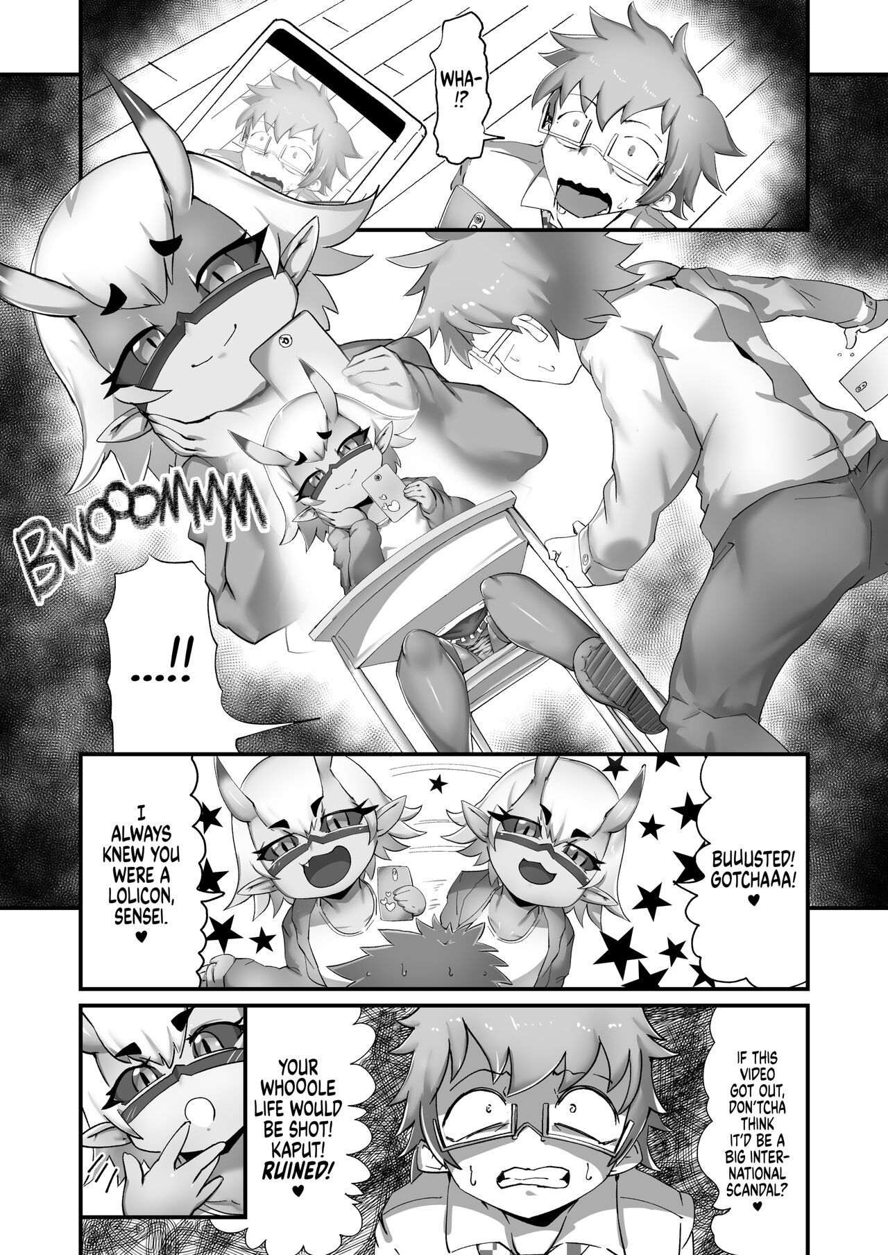Mesuga-Ki-chan to Doutei Sensei |A Bratty Little Demon and Her Cherryboy Teacher page 5 full