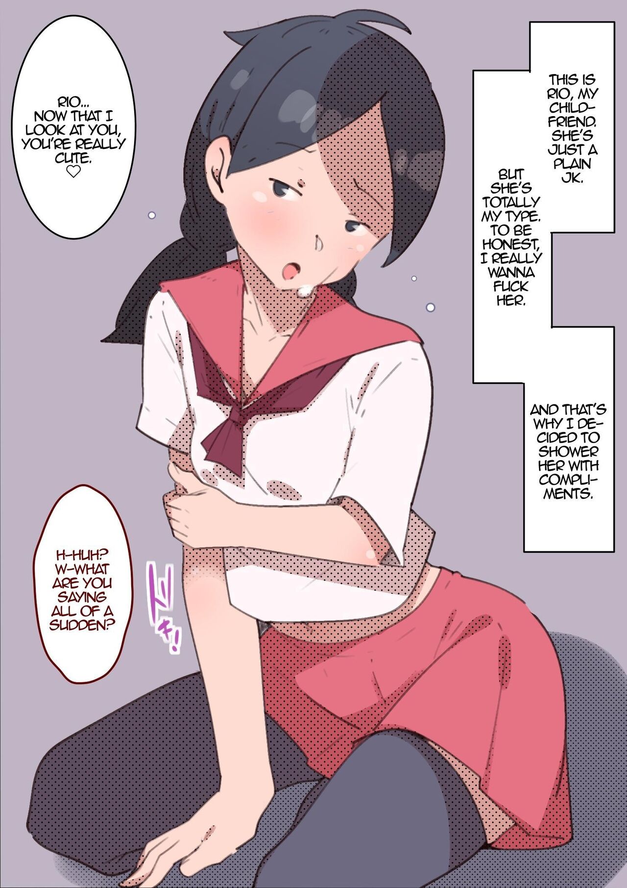 Jimikei Osananajimi o Homeotosu! | My Plain Childhood Friend is Weak to Compliments!! page 2 full