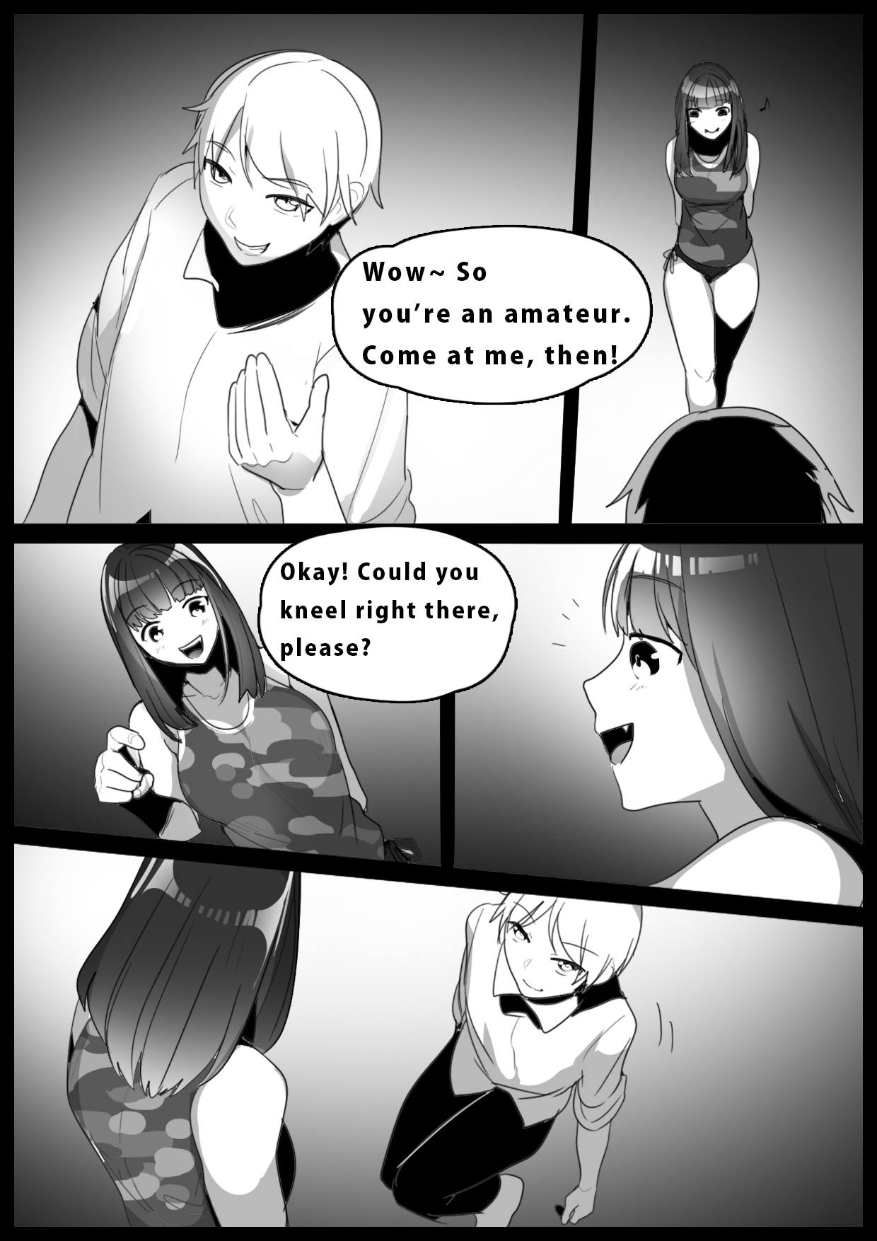 Girls Beat! vs Kyon page 3 full