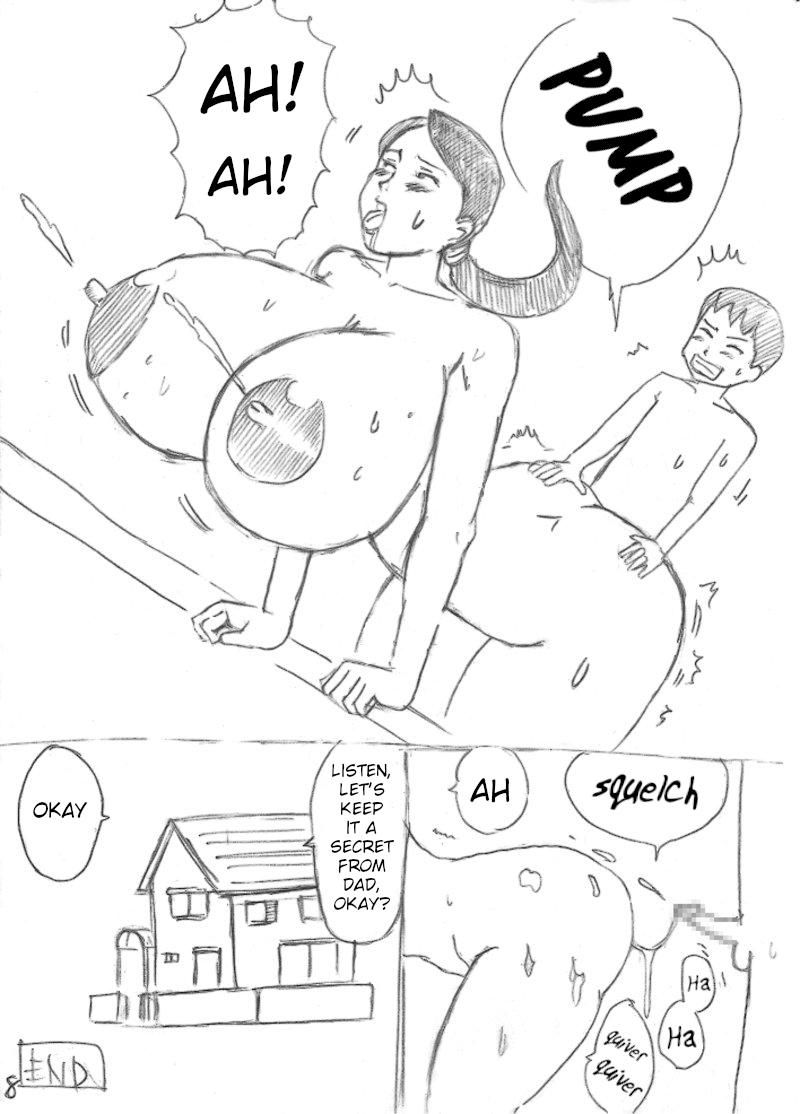 Rakugaki Kyonyuu Manga | Scribbles About Big Boobs page 9 full
