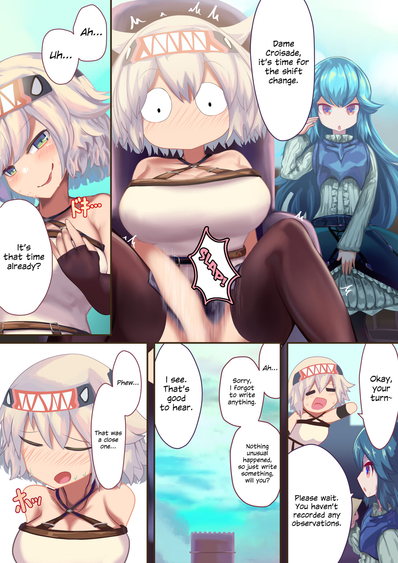 Onna Kishi "Shokushu o Hirotta node Seishori Dougu to shite Tsukatte mita" → Kekka, Tondemonai Jitai ni... page 4 full