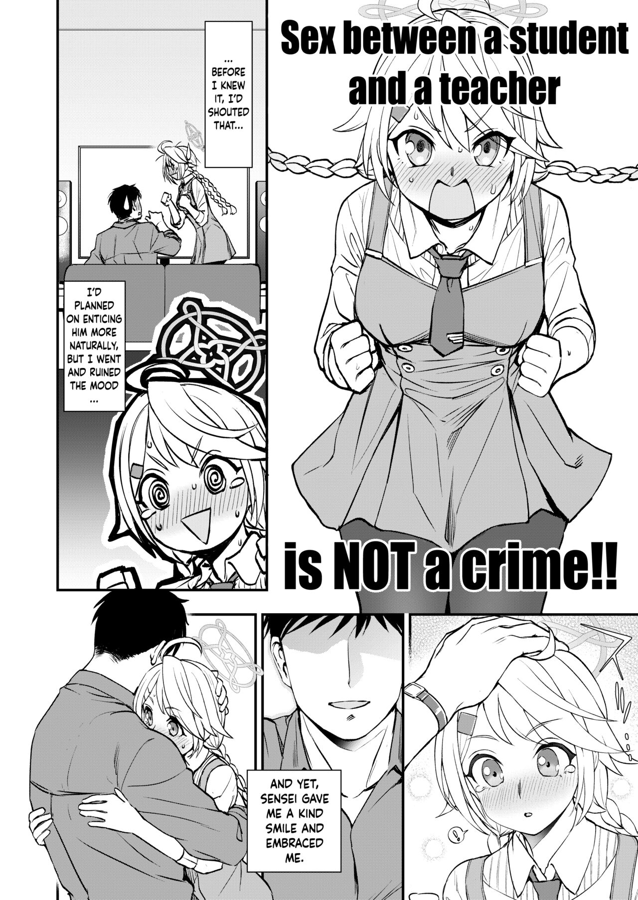 Sensei to Seito to no XXX wa Kivotos de wa Hanzai de wa Arimasen! | S*x Between a Student and a Teacher is NOT a Crime in Kivotos! page 5 full