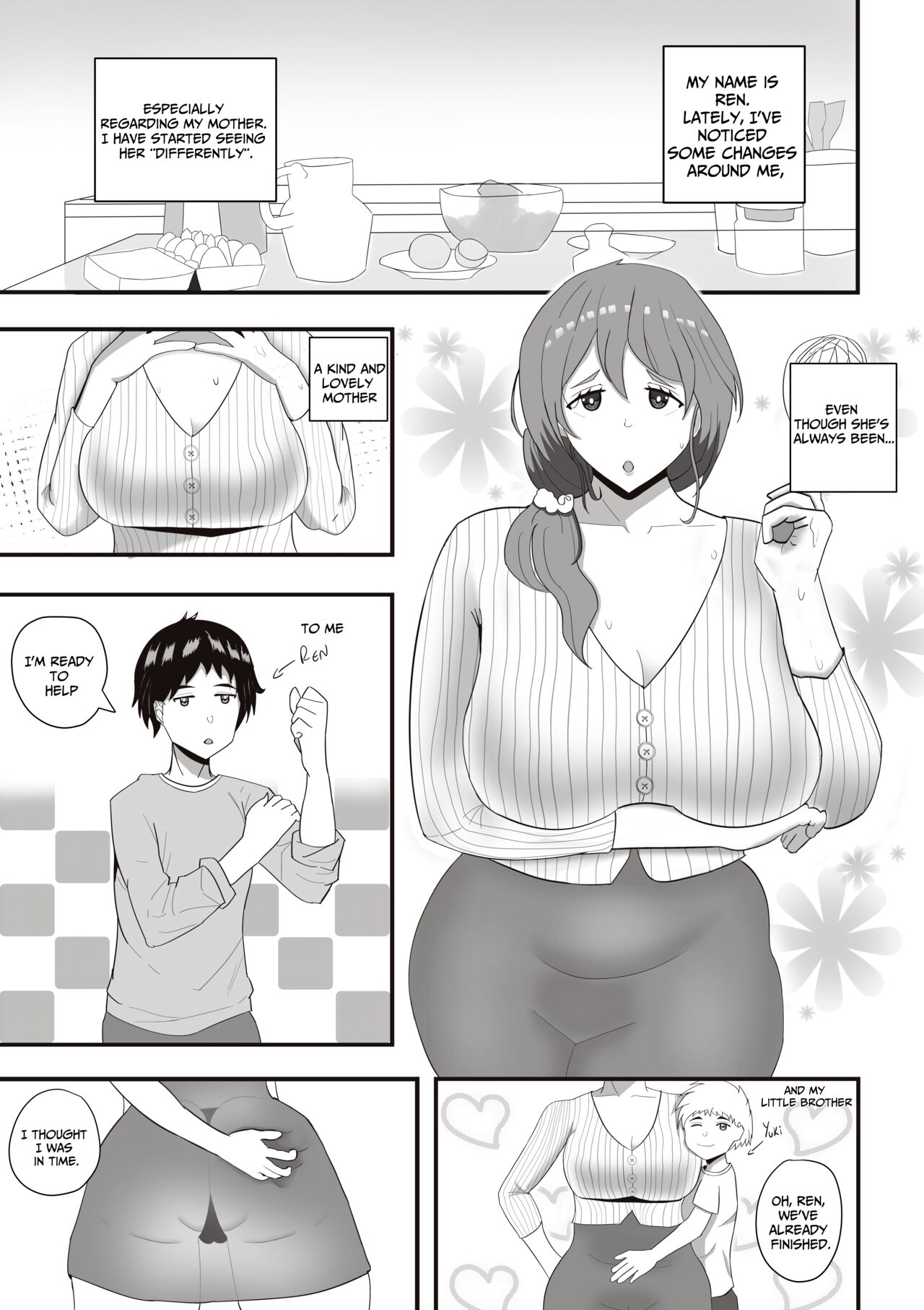 Mom and Brother page 1 full