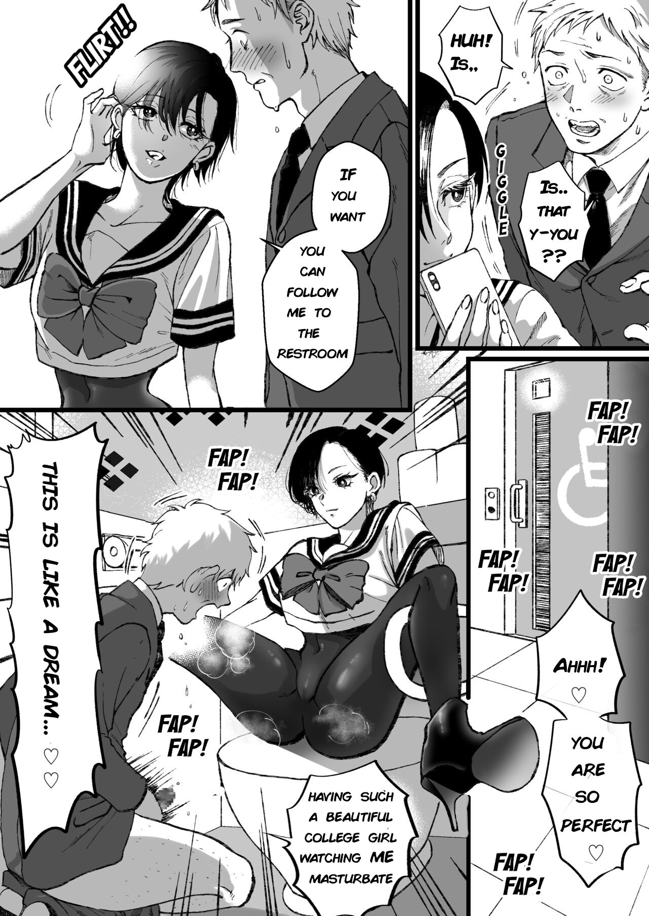 Sailor Fuku + Kyouei Mizugi no Mitsuga Sejou - English page 5 full