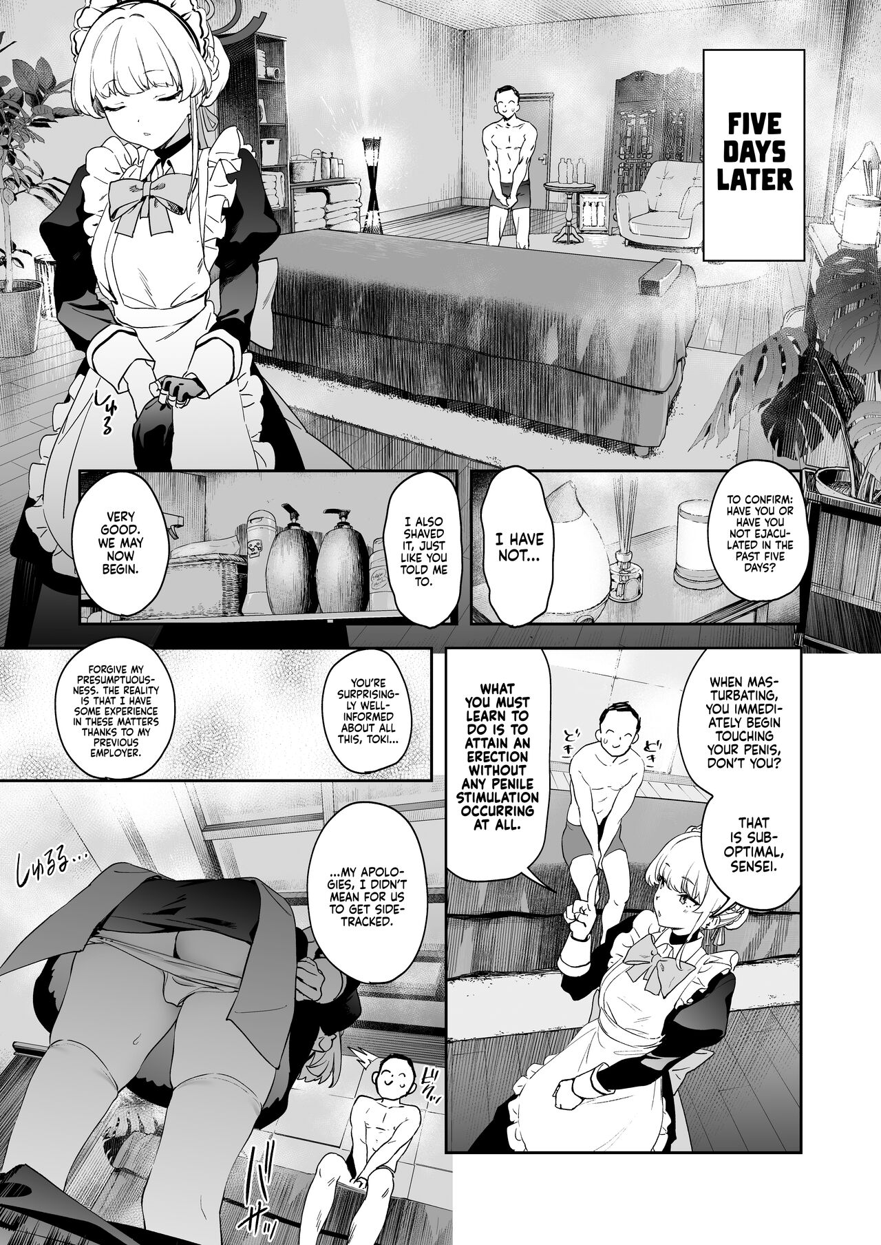 Toki no Bokkiryoku Kaizen Perfect Training | Toki's Erection Perfection Course page 9 full