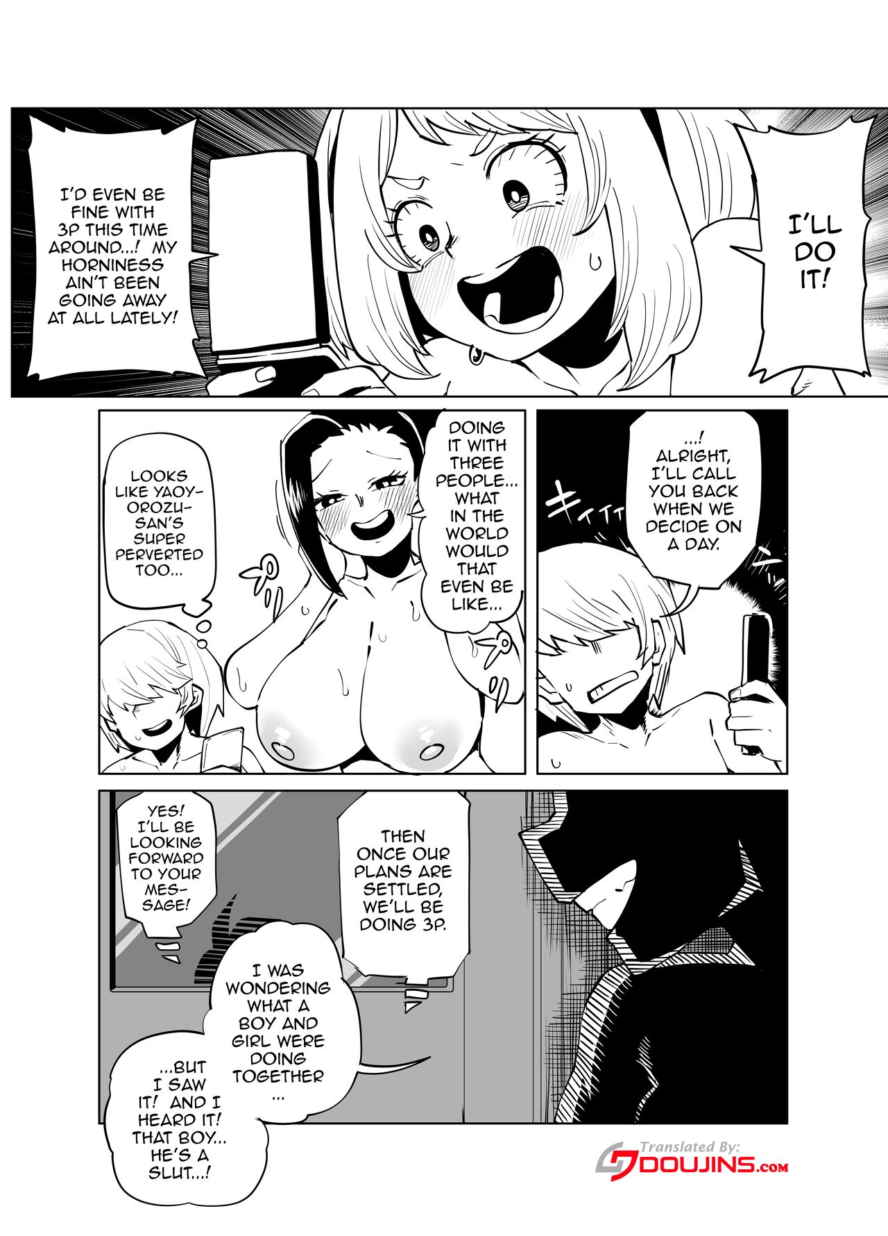 Teisou Gyakuten Mono ~Hagakure no Baai~ | Inverted Morality Hero Academia ~Hagakure's Case~ page 1 full