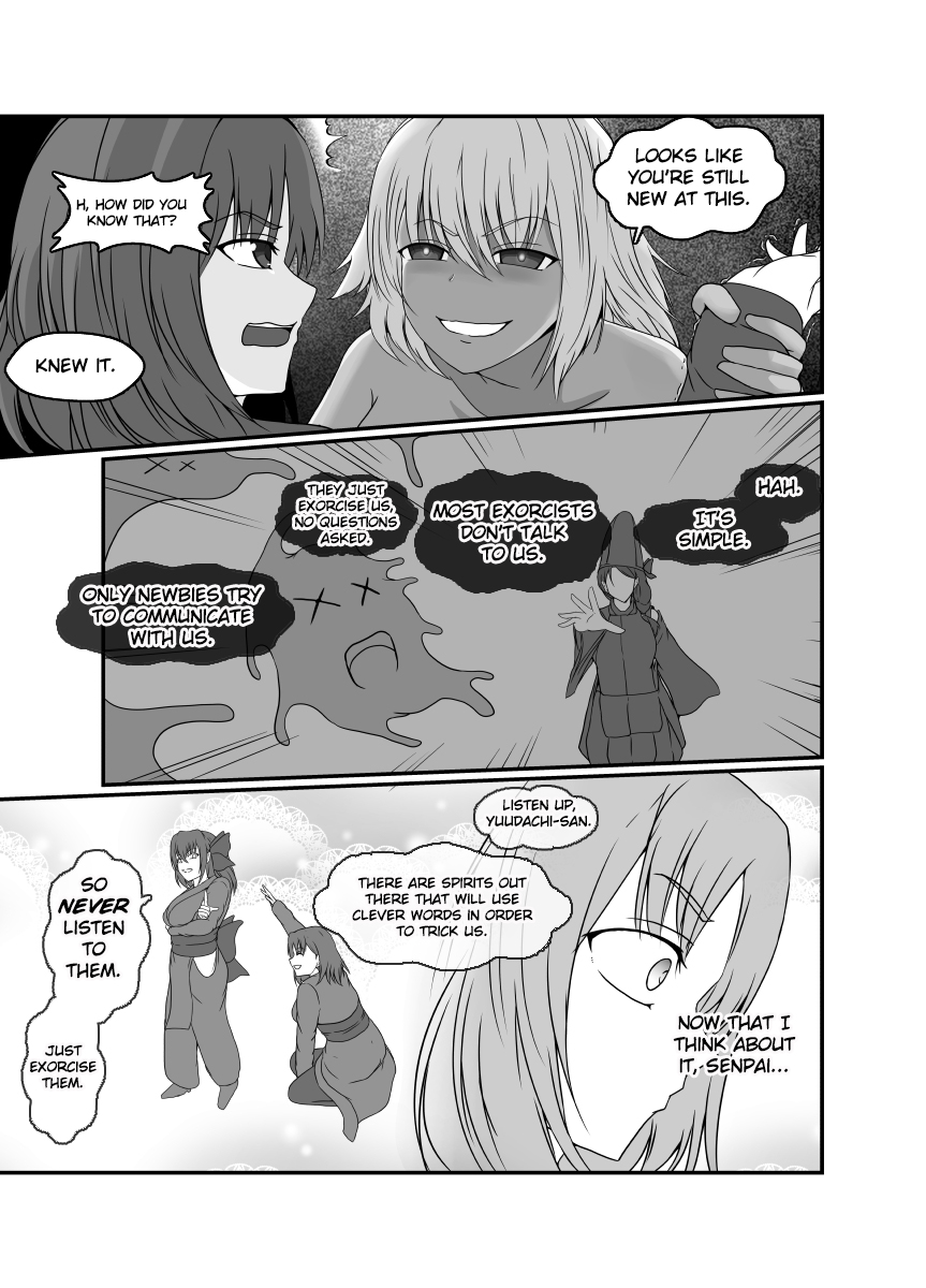 Shinmai Joreishi wa  Akuryo ni   Tsukareru | The Possessed Novice Exorcist page 9 full