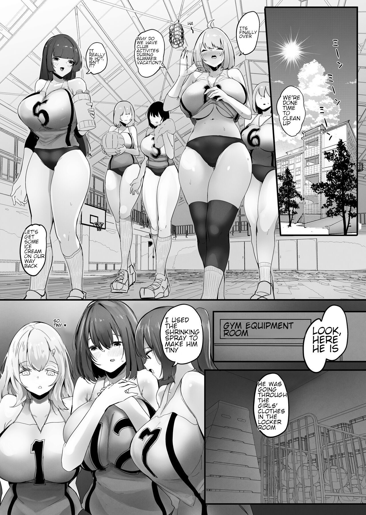Chiisaku sareta Natsuyasumi | Shrunken Summer Vacation Part 1 page 2 full