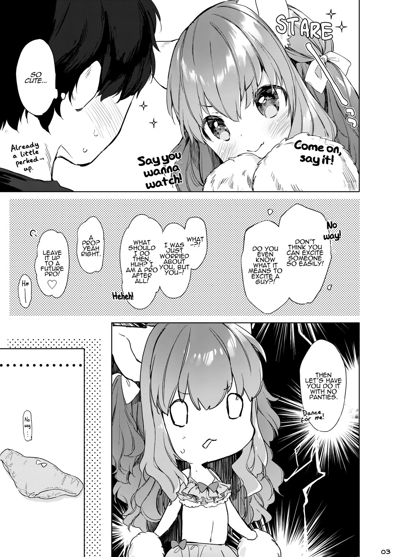 Nekomimi Cheer-chan wa Osawari Kinshi! | No Touching Cat-eared Cheerleaders! page 4 full