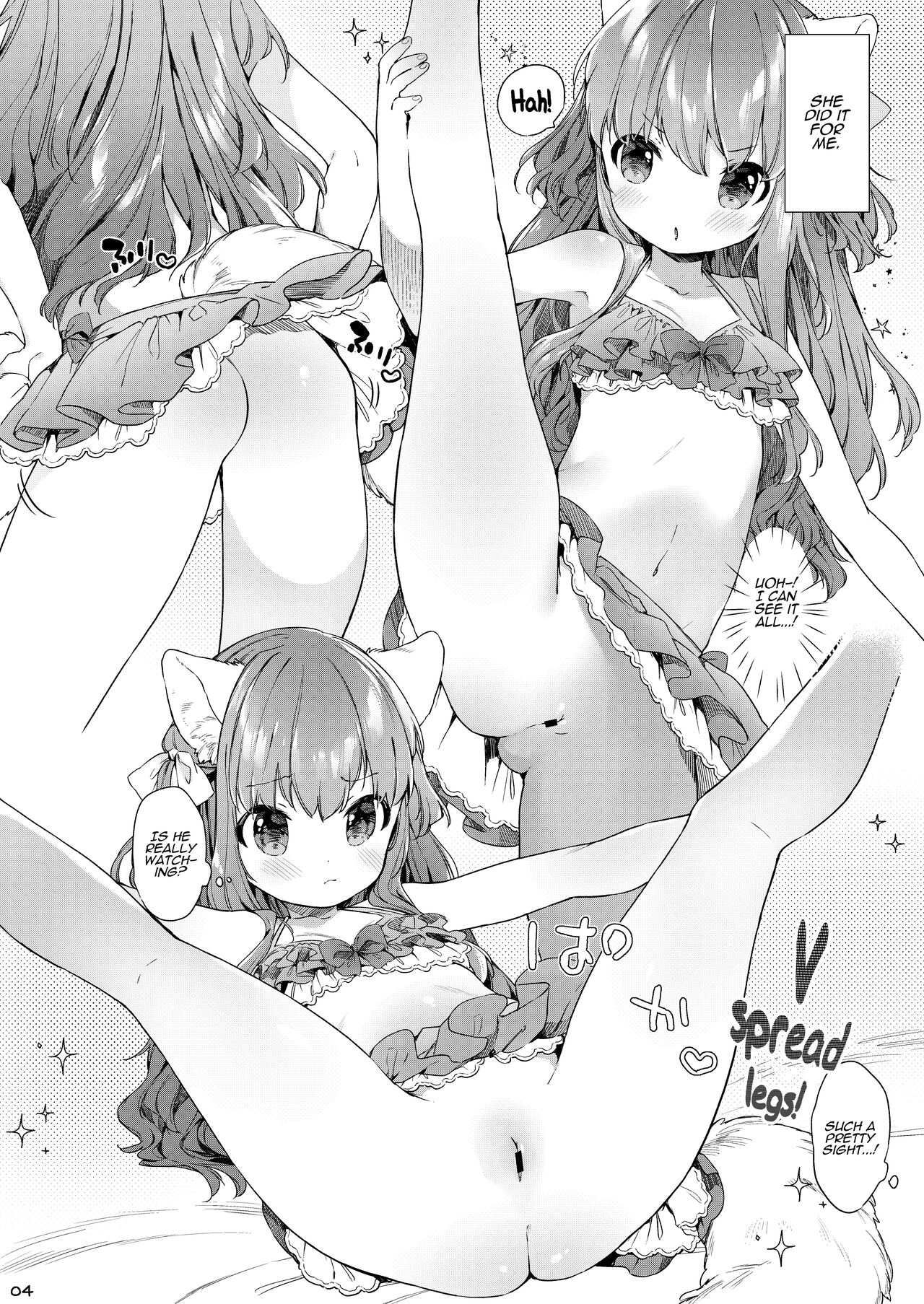Nekomimi Cheer-chan wa Osawari Kinshi! | No Touching Cat-eared Cheerleaders! page 5 full