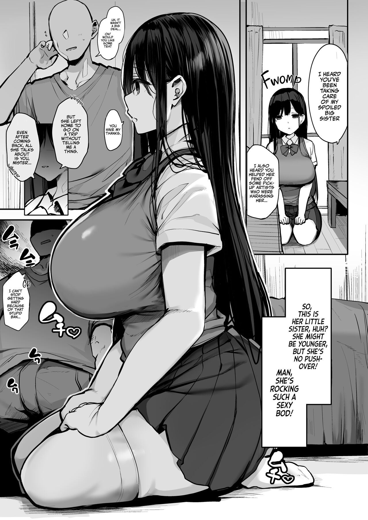 [Rouka] Gomu o Tsukete to Iimashita yo ne... | Hey, Where's the Condom? [English] [Team Rabu2] [Digital] Hentai - Raw  4