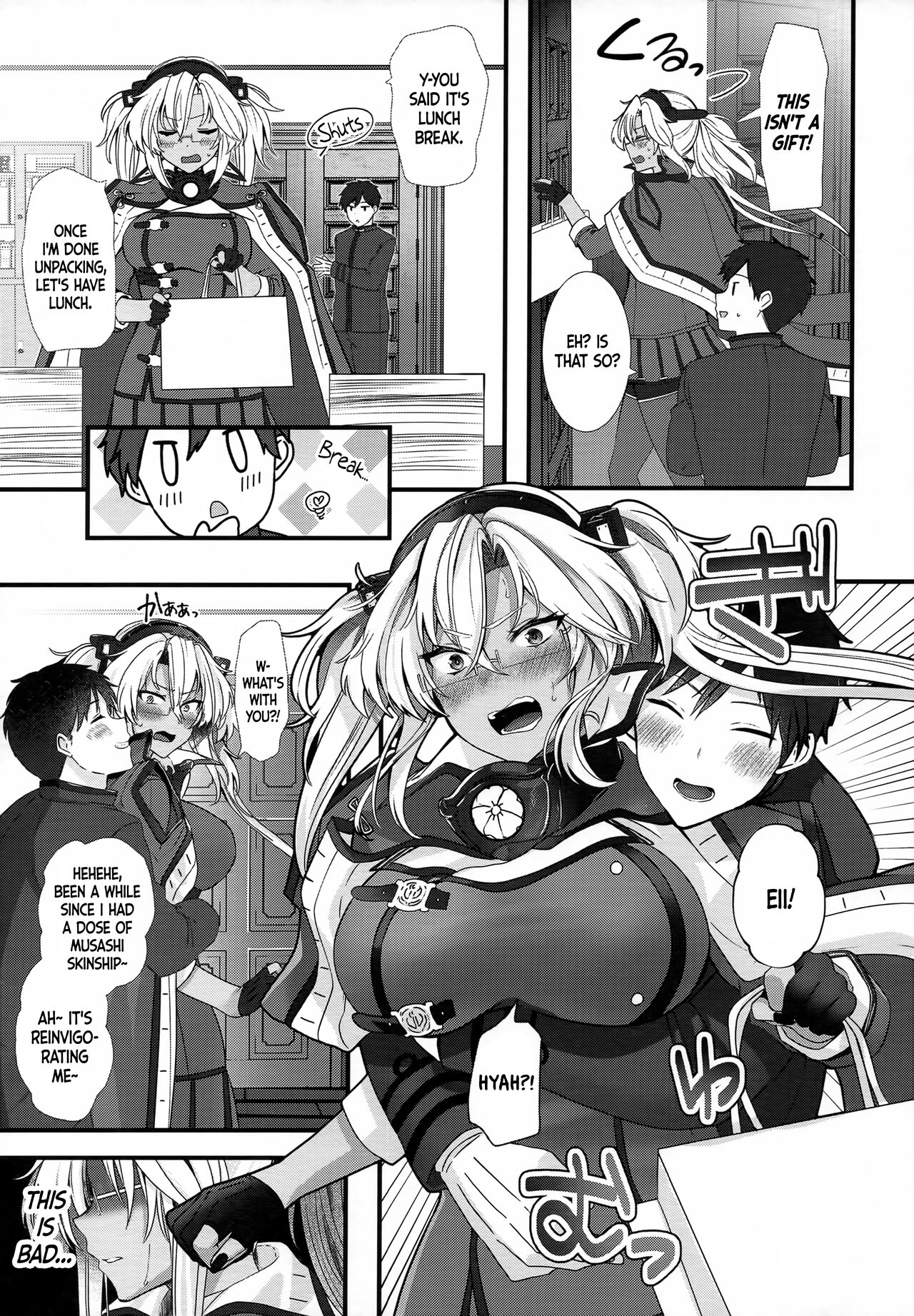 Musashi-san no Yoru Jijou Shoubu Shitagi Daisakusen Hen | Musashi-san's Nightly Affair - Lucky Underwear Operation Chapter page 10 full