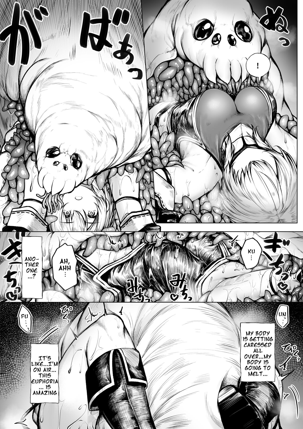 Madoushi-chan ga Mushi Monster ni Osowareru Hanashi | A Story about a Mage Who Gets Attacked by an Insect Monster  English page 5 full