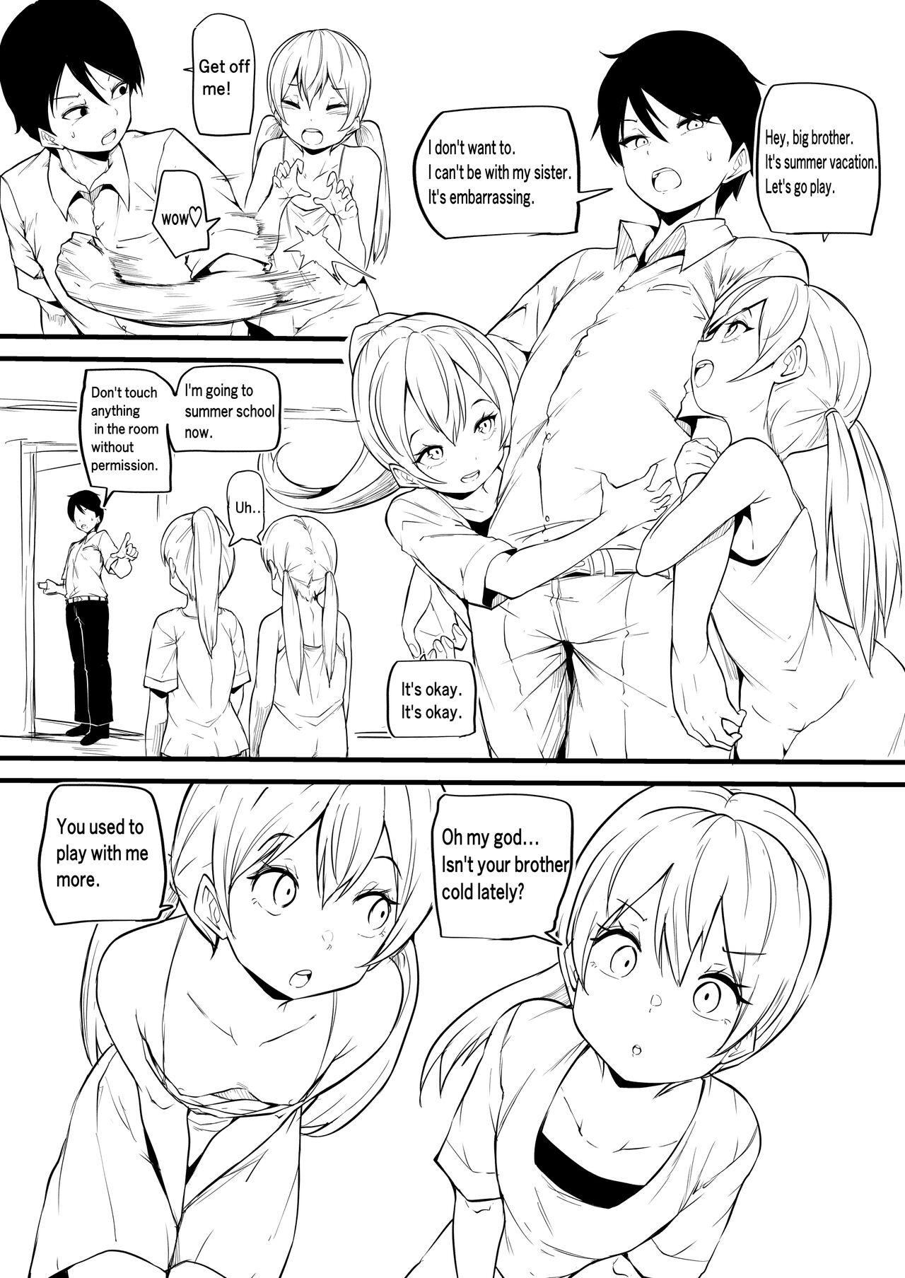 Futago no Imouto ga Onii-chan o Mesu Ochi Saseru page 2 full