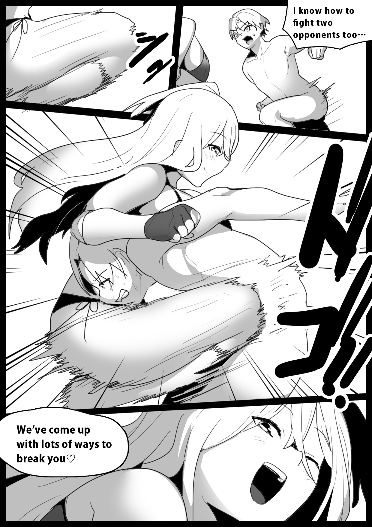 Girls Beat! Plus -vs Saki & Moe- page 3 full