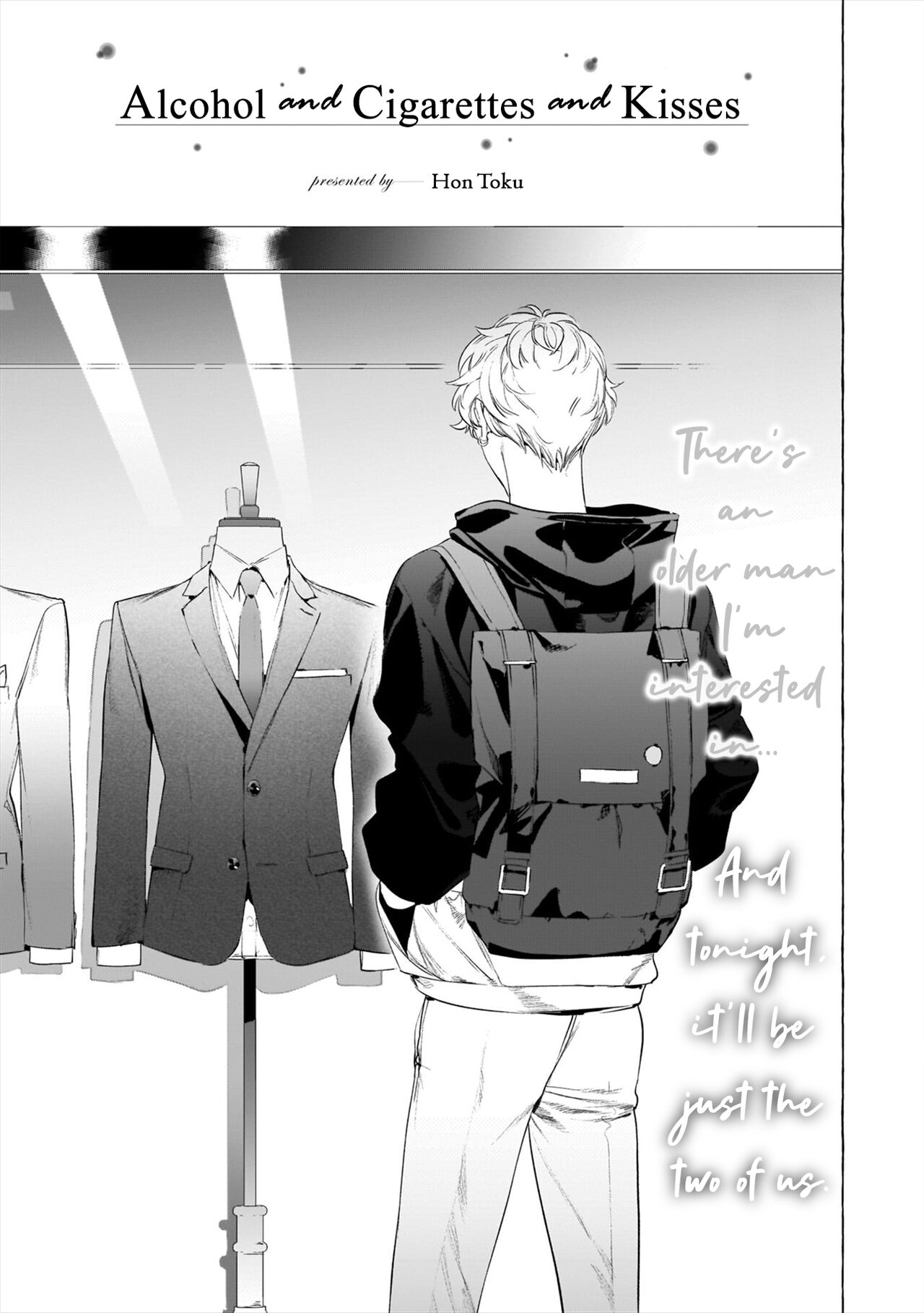 Sake to Tobacco to Kiss | Alcohol and Cigarettes and Kisses page 1 full