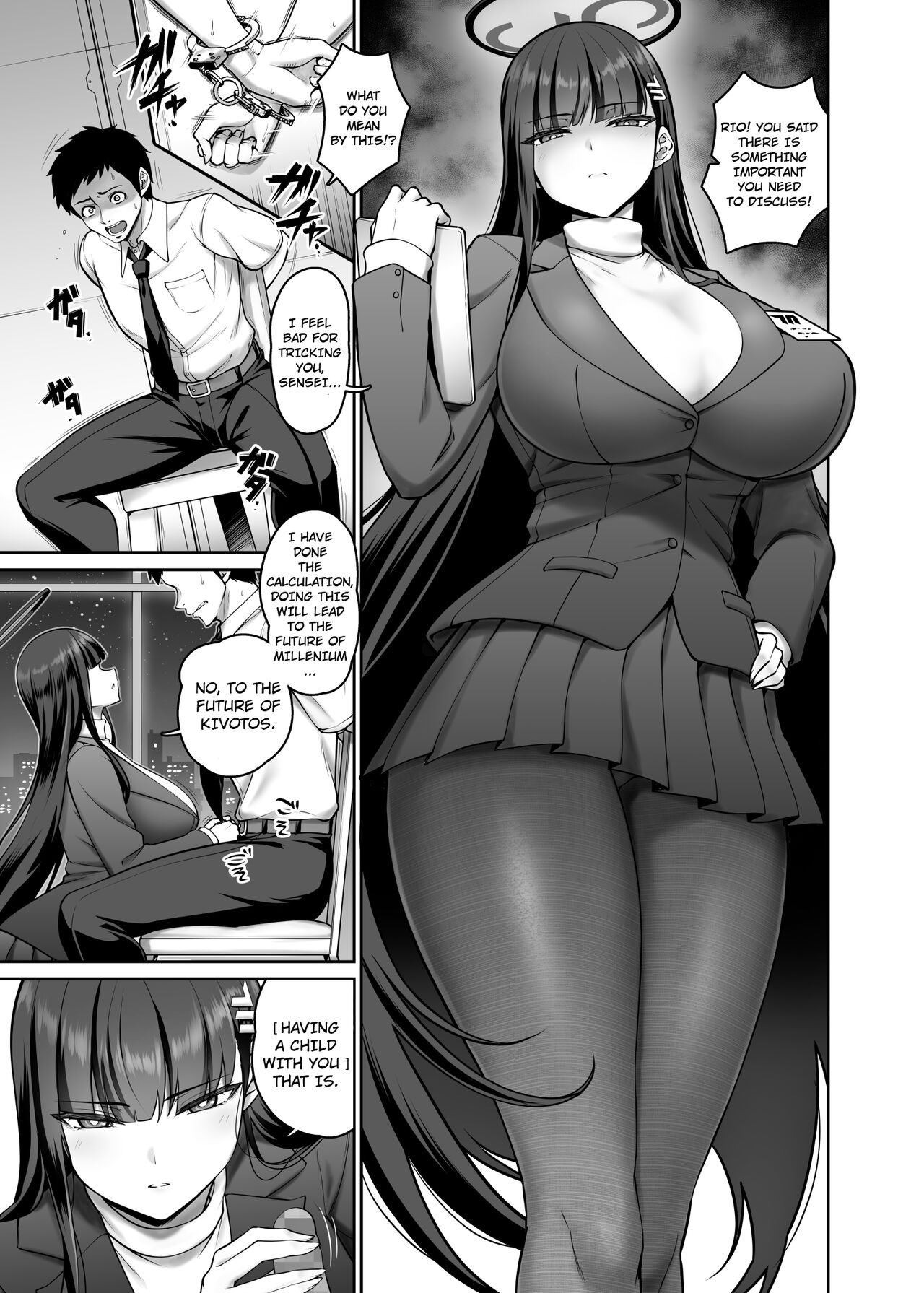 Rio Short Manga page 1 full