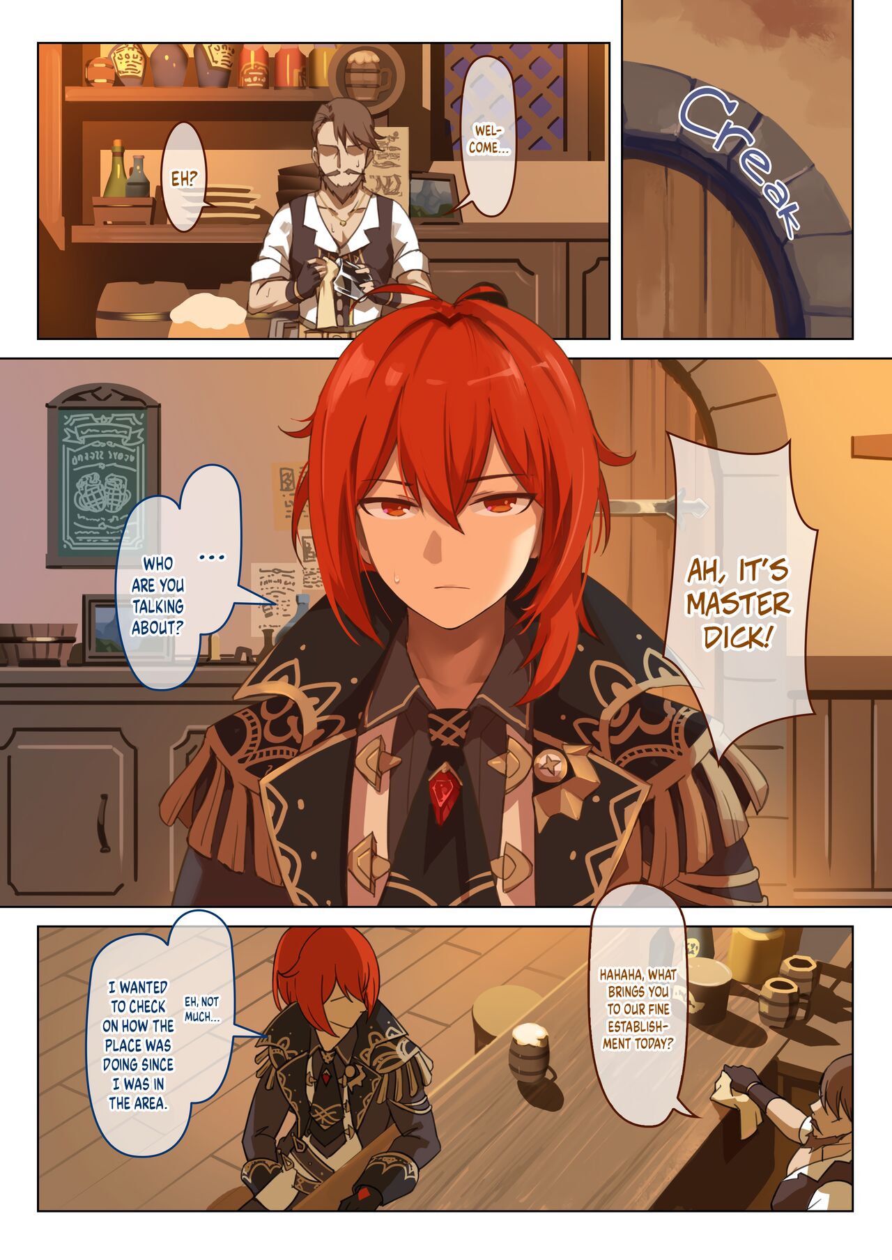 Mondstadt Hot Springs Festival Act 2 page 4 full