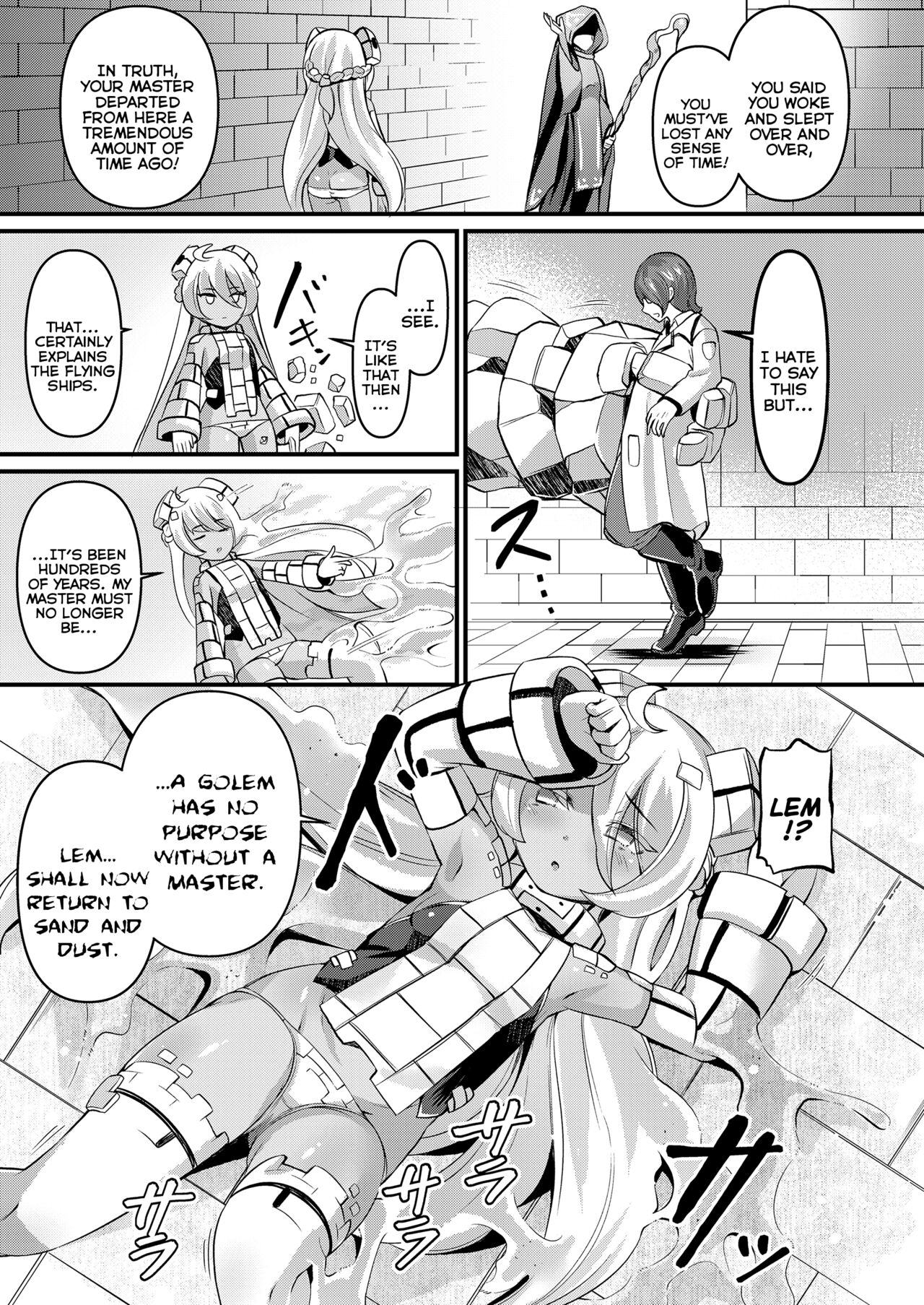 Iseki Mamori no Golem-san | The Ruins' Protector Golem page 7 full