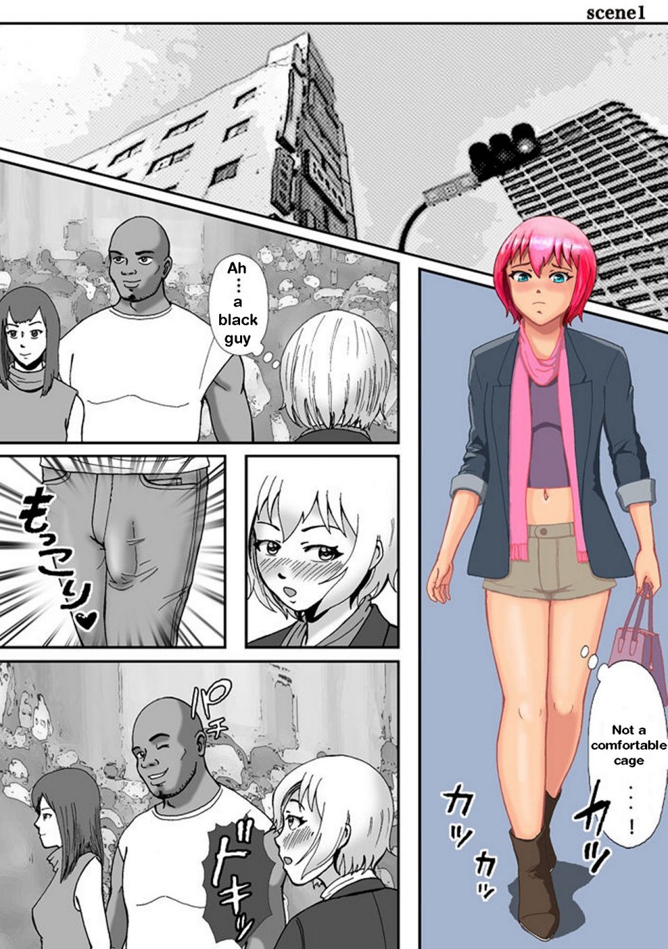 Konna Fuuni Maso ni Sareteiku no ne. Newhalf  Shoufu Roshutsu Choukyou Ryokou | Transsexual prostitute exhibitionist training trip page 10 full