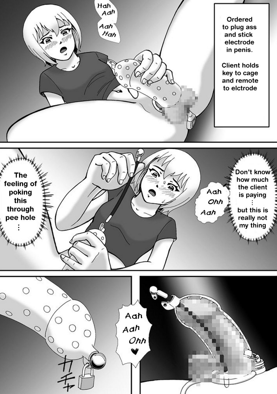 Konna Fuuni Maso ni Sareteiku no ne. Newhalf  Shoufu Roshutsu Choukyou Ryokou | Transsexual prostitute exhibitionist training trip page 9 full