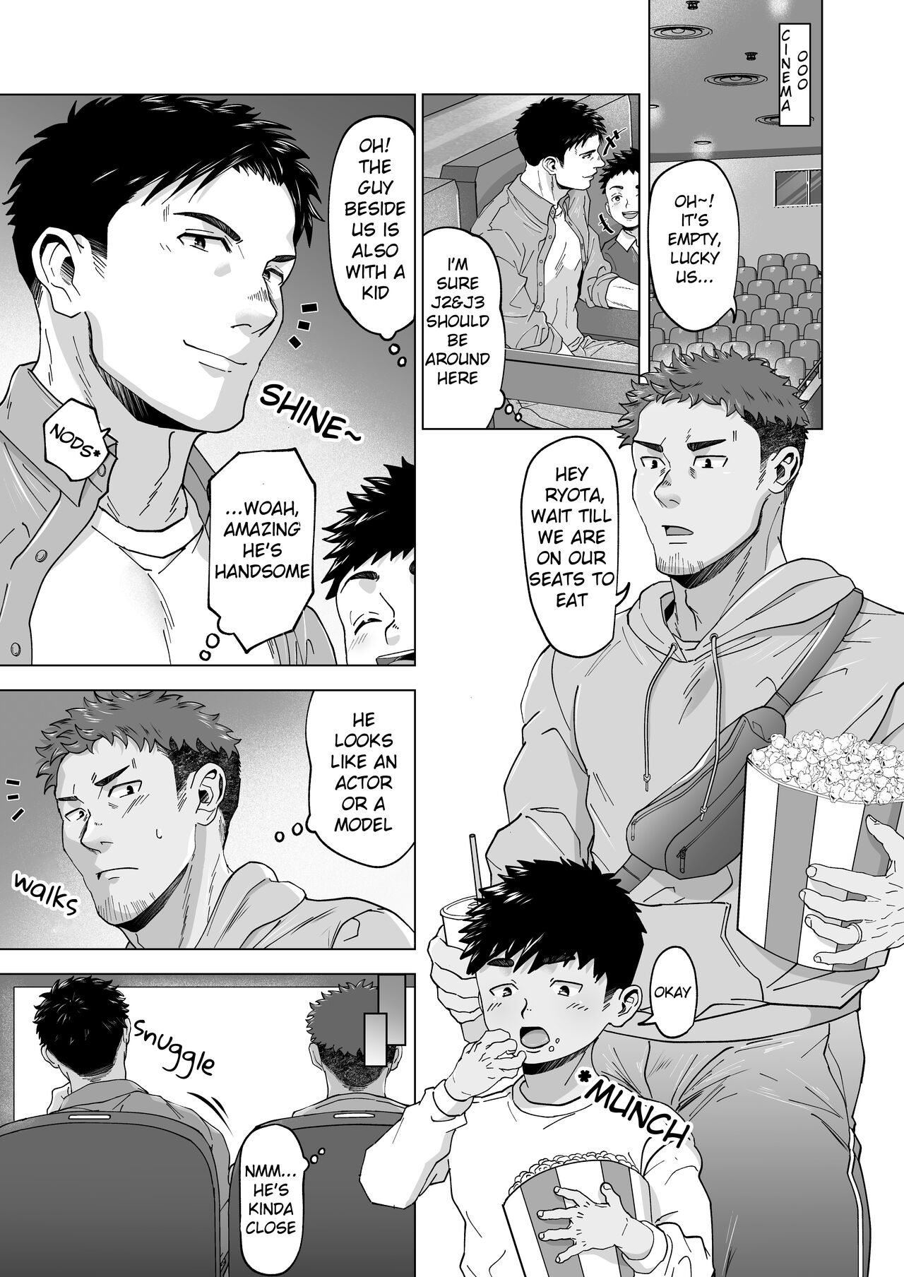 Kikon Papa Doshi no Nuki Ai | A tale of two papas' meeting page 2 full
