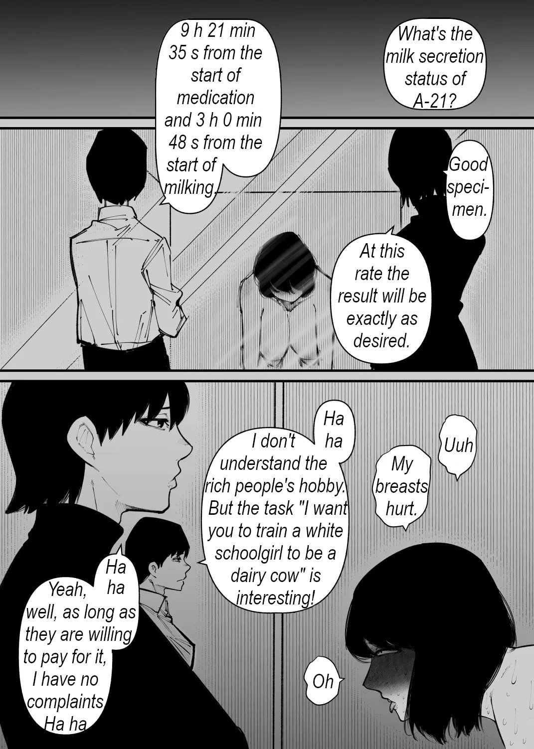 Ushi ni Natta | Turned into a cow. page 6 full