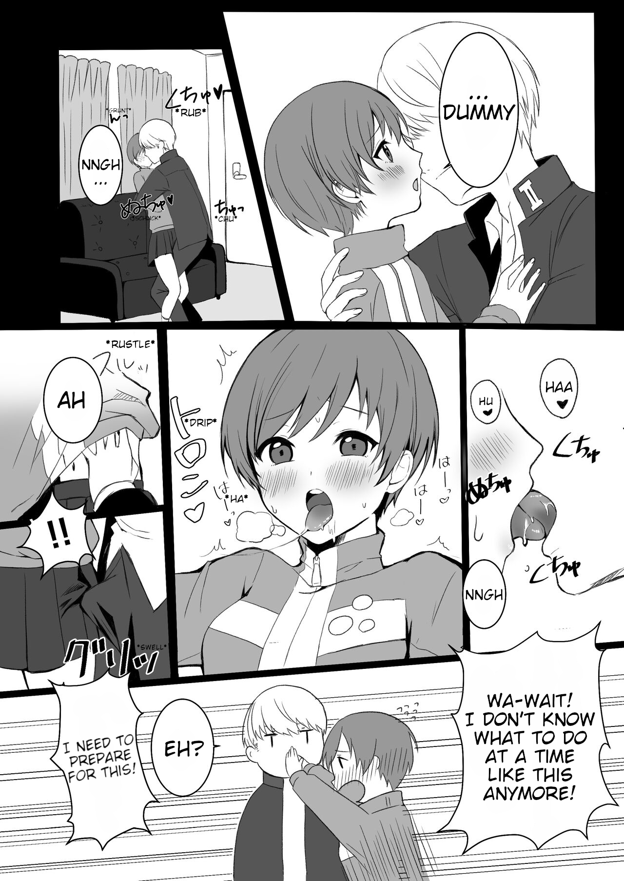 Satonaka Chie wa Gamandekinai | Chie Satonaka Can't Endure it page 7 full