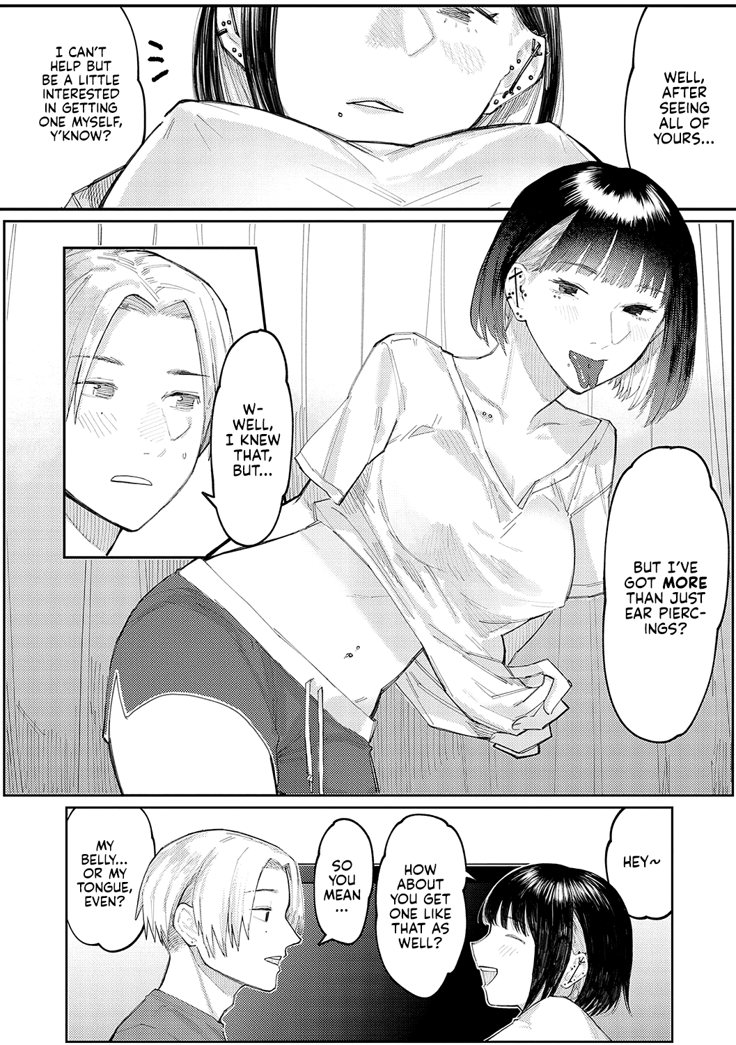 Sashi Ai - Piasu Joshi no Mitashi-kata | Piercing Lovers - How to fill the Heart of a Piercing Loving Girl page 2 full